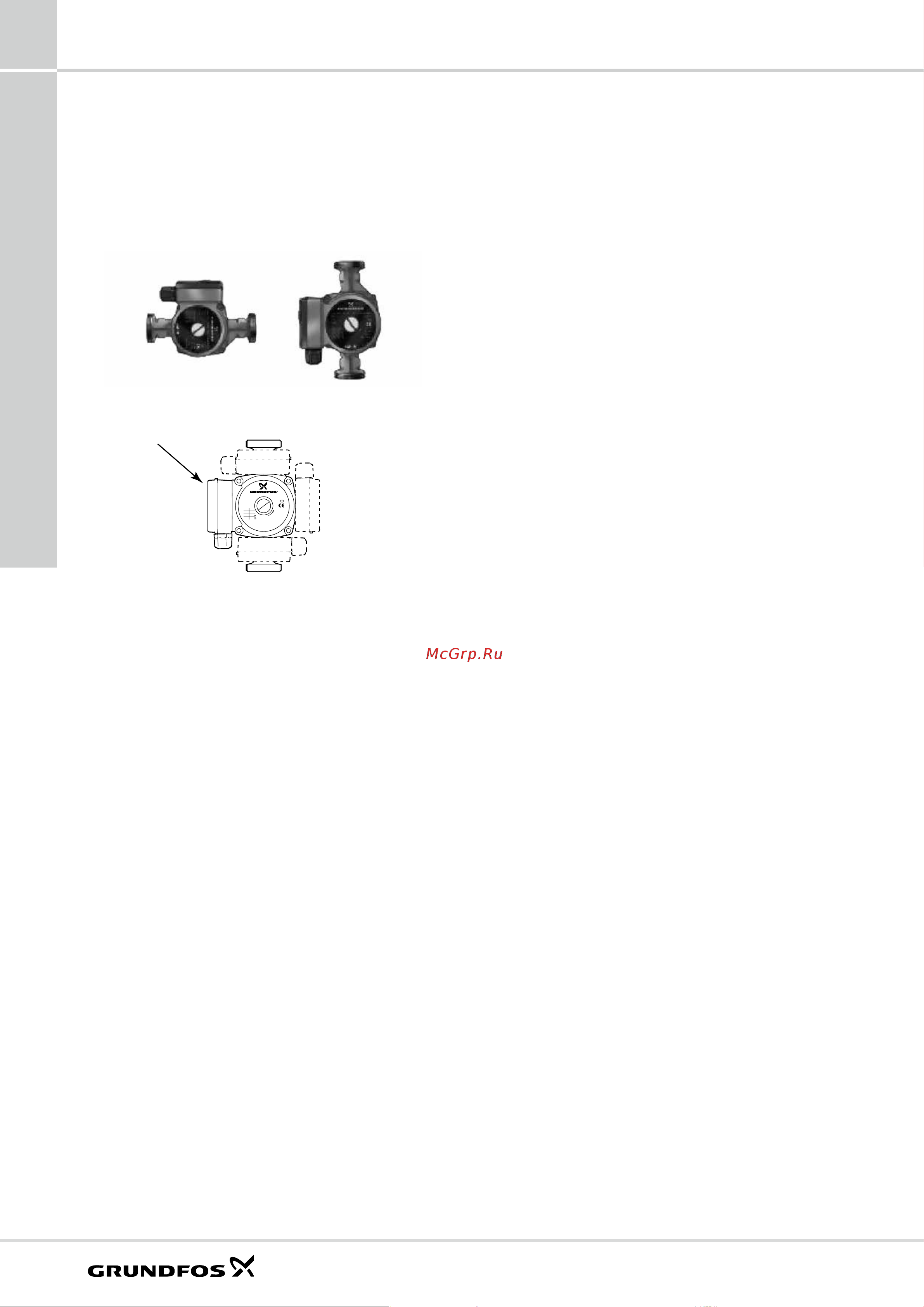 Grundfos UPS 25-60 N [32/80] Монтаж