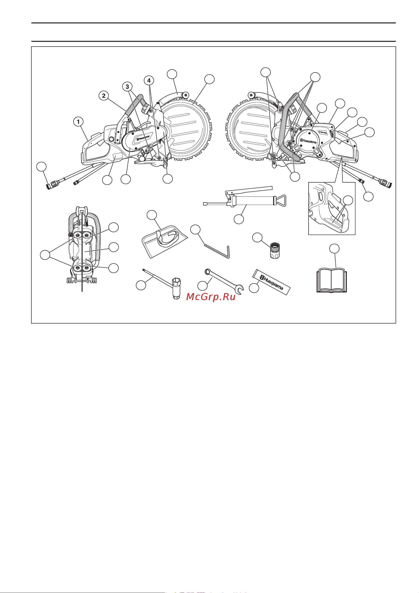 Husqvarna K6500 Ring [59/116] Kas yra kas