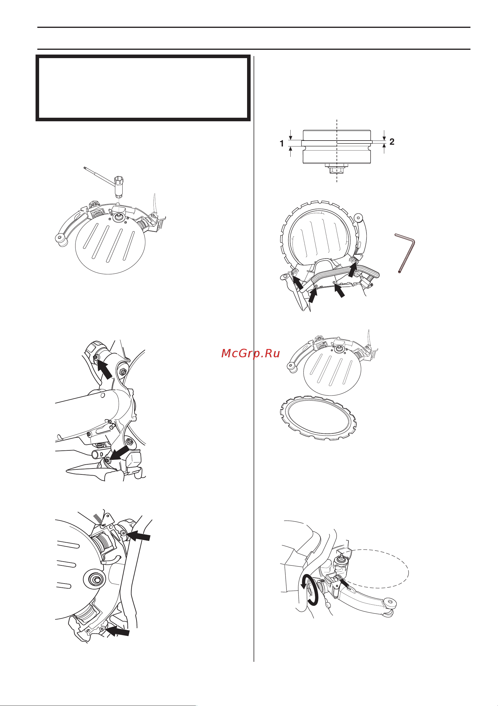 Husqvarna K6500 Ring [77/116] Vedantieji velenòliai