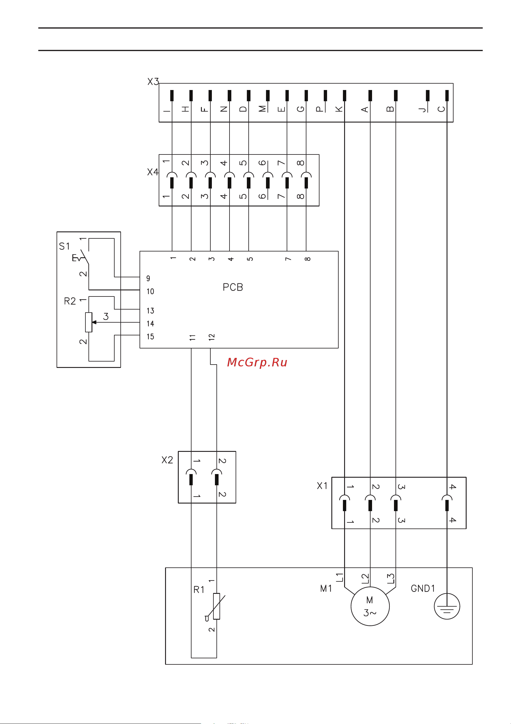 Husqvarna K6500 HF [73/108] Sujungimo schema