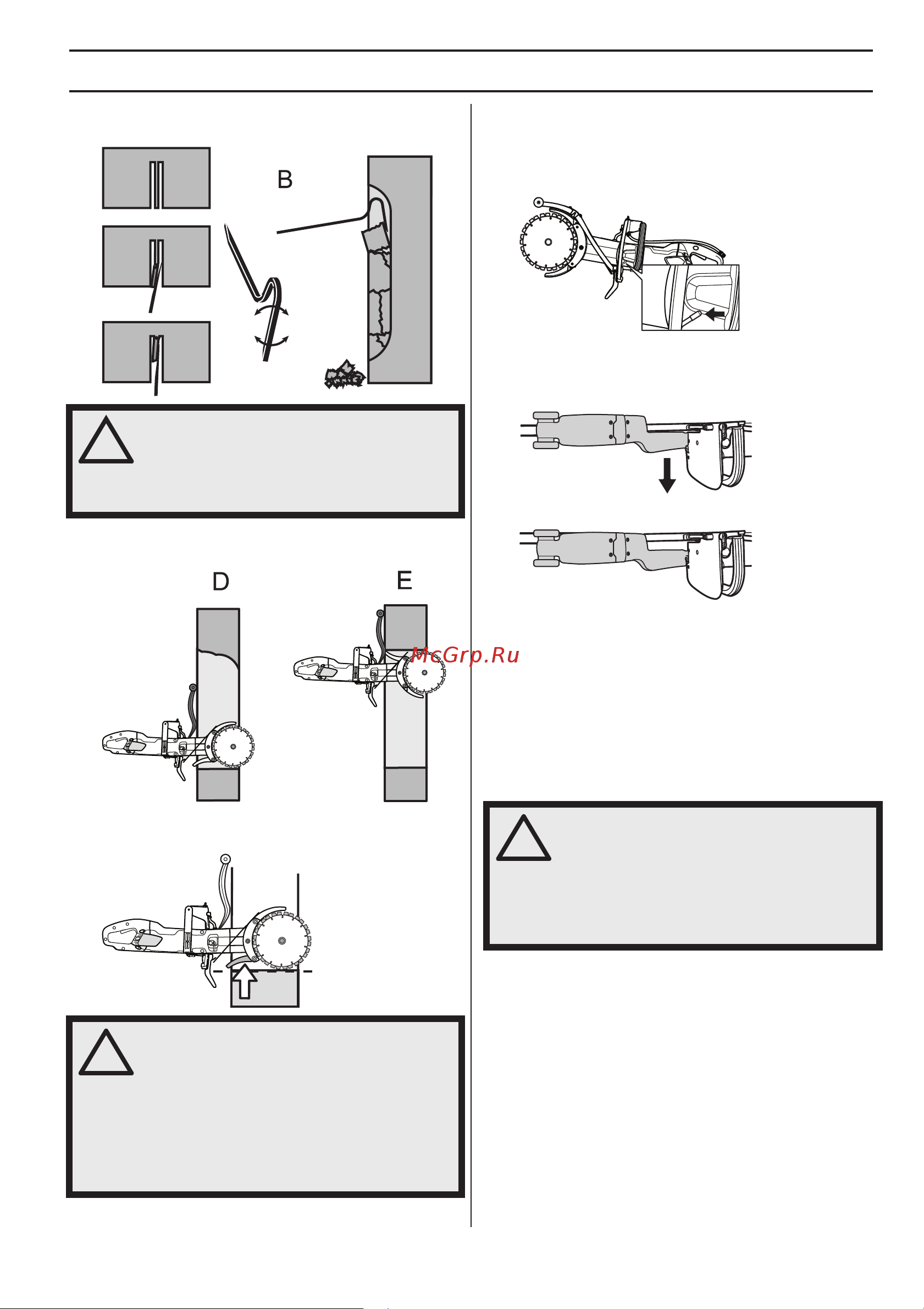 Husqvarna K4000 Cut-n-Break [15/96] Käitamine