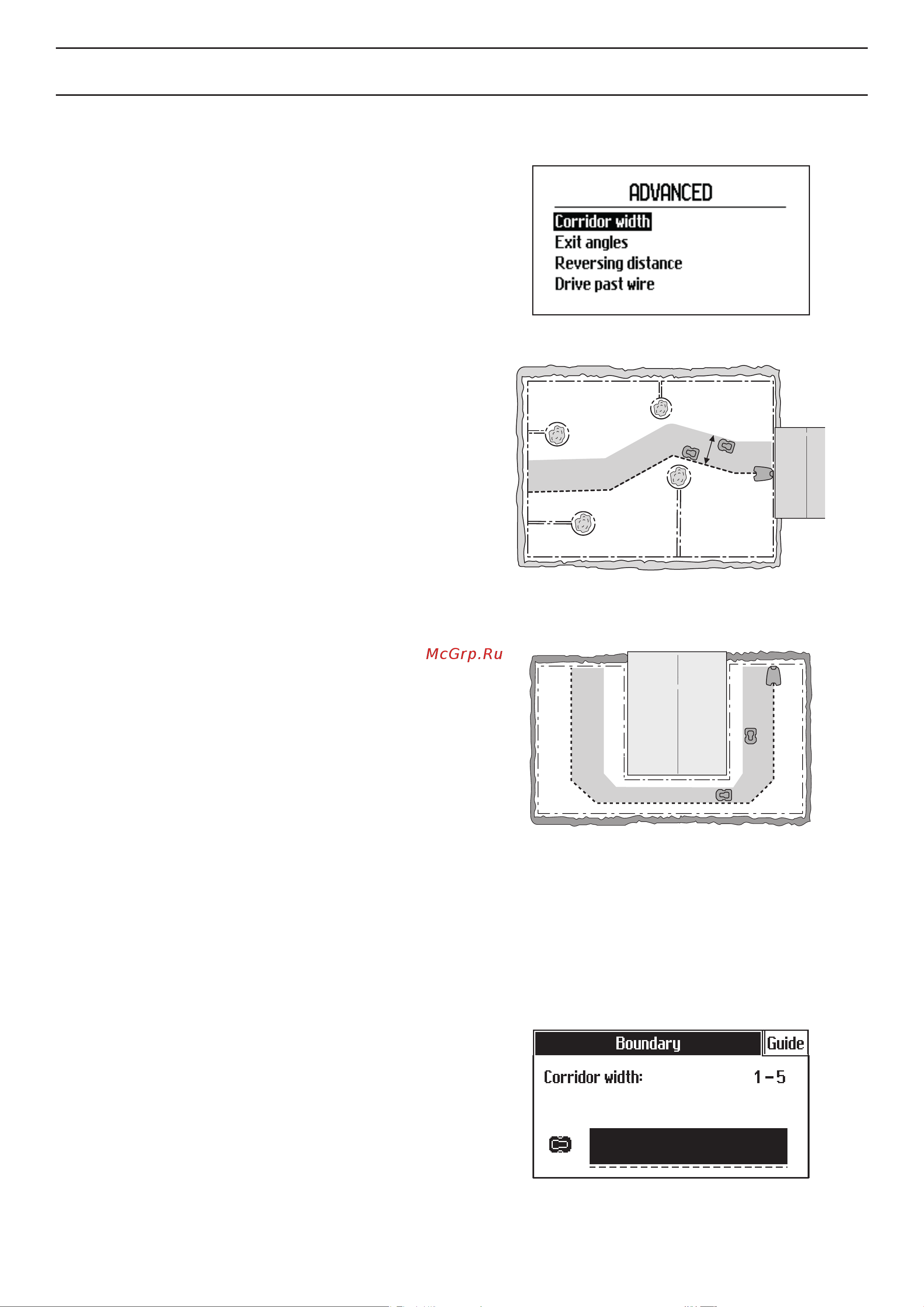 Husqvarna Automower 430X 9676731-17 [56/88] Функции меню