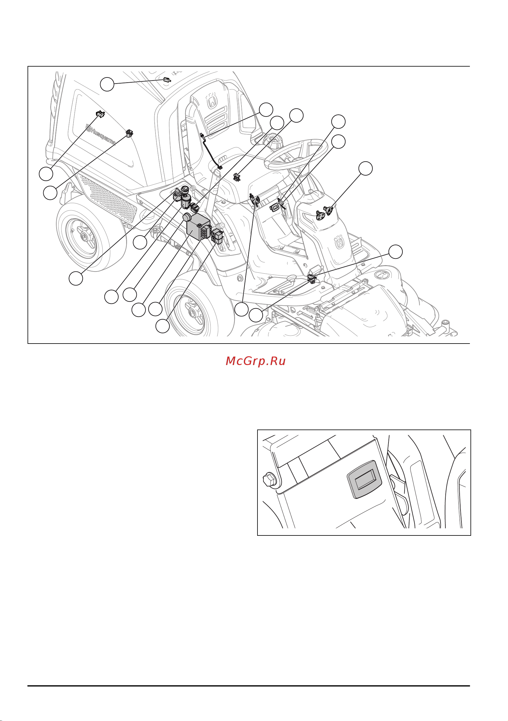Husqvarna RC318T [114/148] Baterie