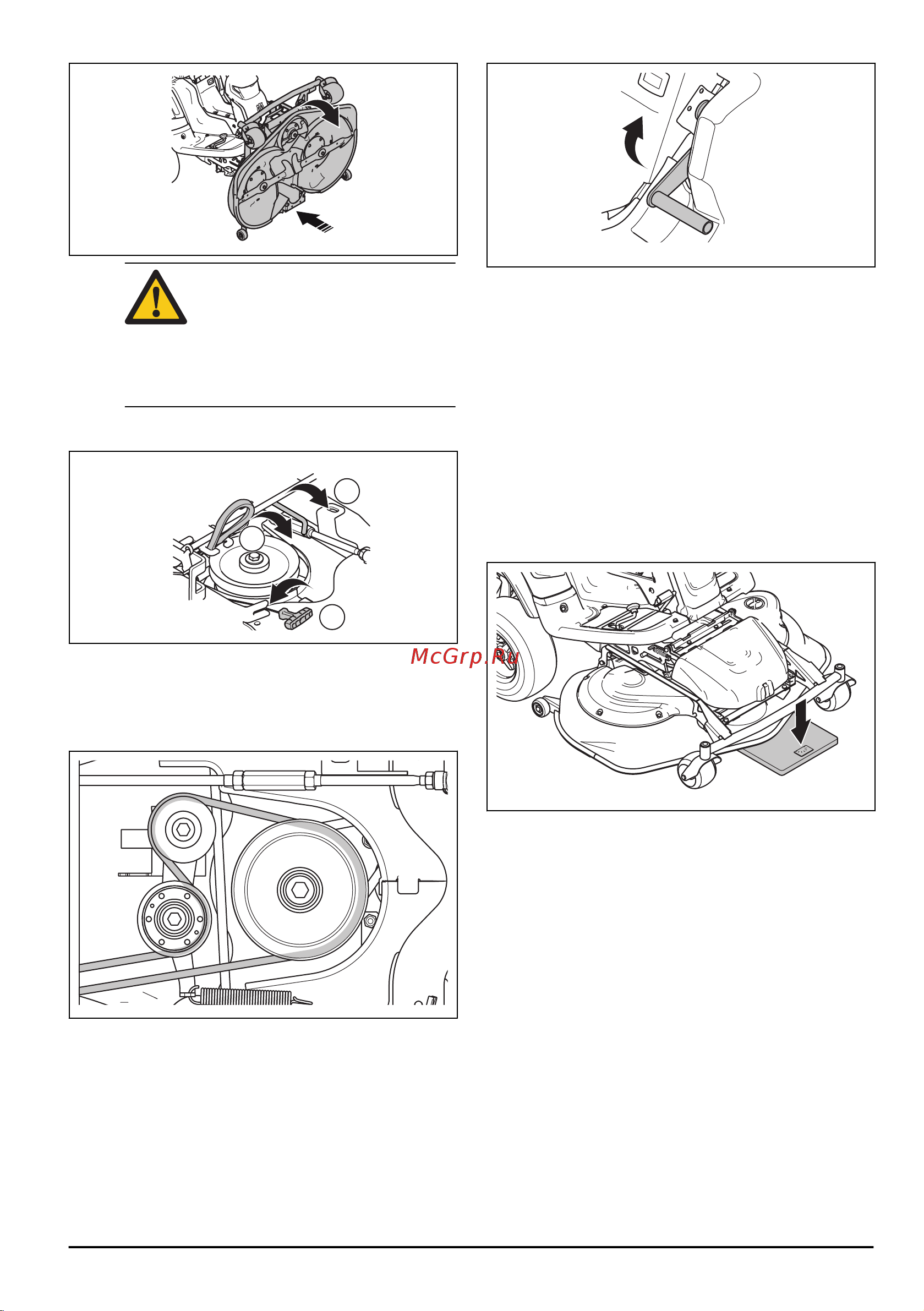 Husqvarna RC318T [137/148] Verificarea ș i reglarea deportan ț ei capului tăietor