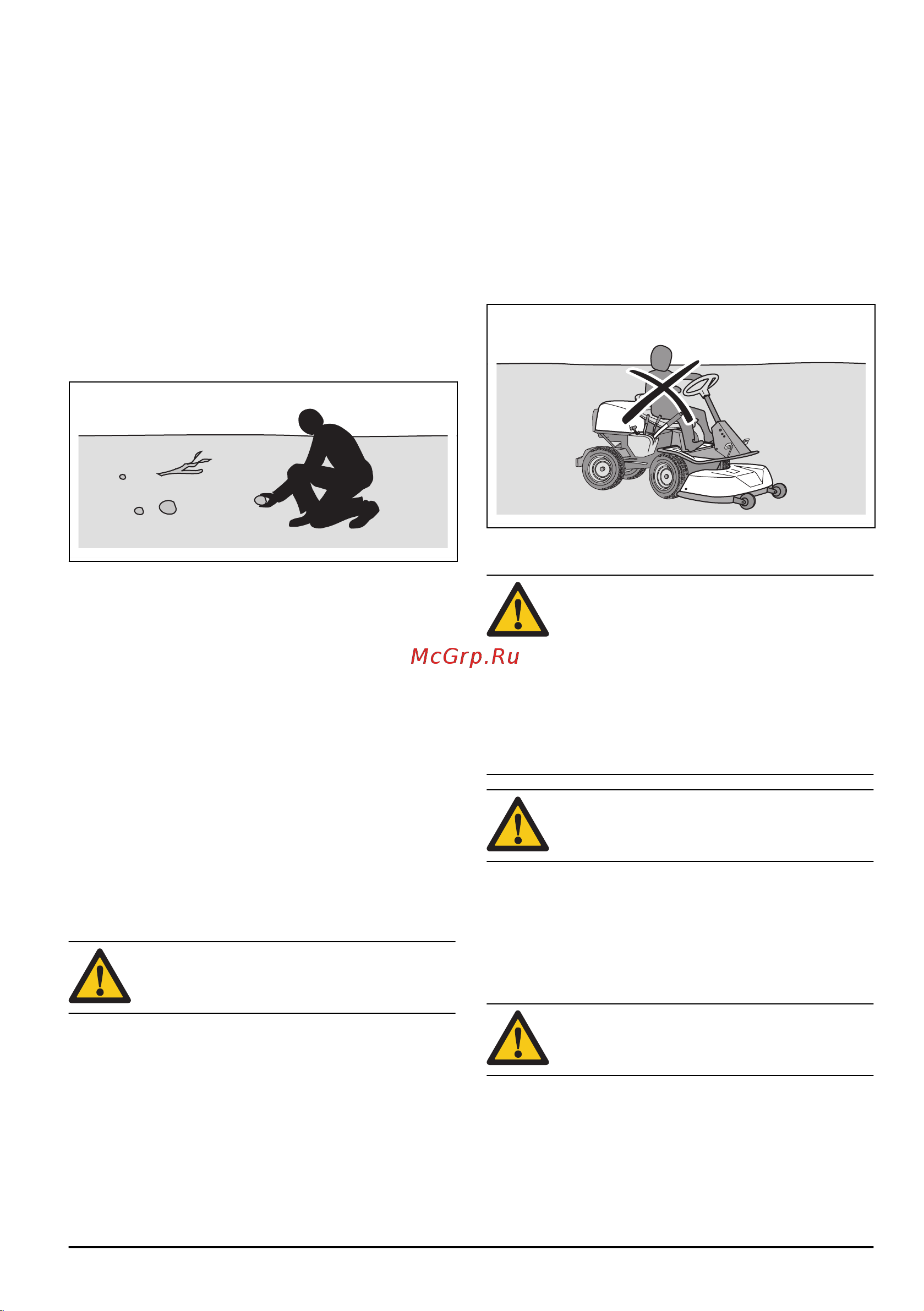 Husqvarna R112C [105/132] Instruc ț iuni de siguran ț ă pentru utilizare
