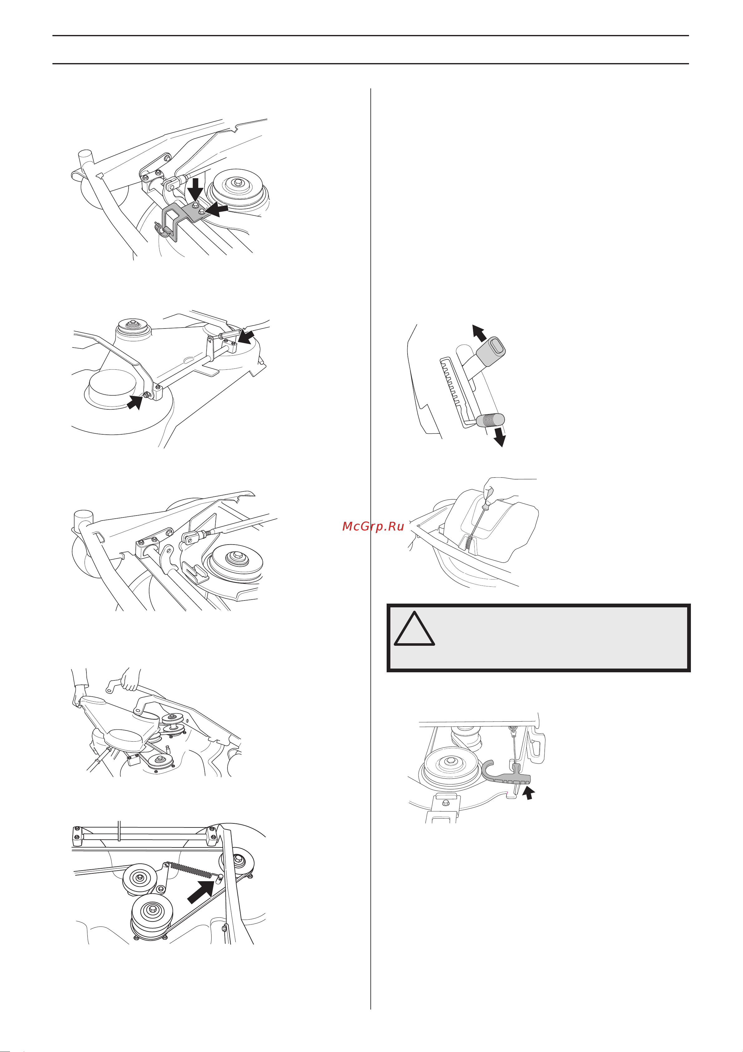 Husqvarna R316TX [29/40] Ñòàíîâêà â ñåðâèñíîå ïîëîæåíèå