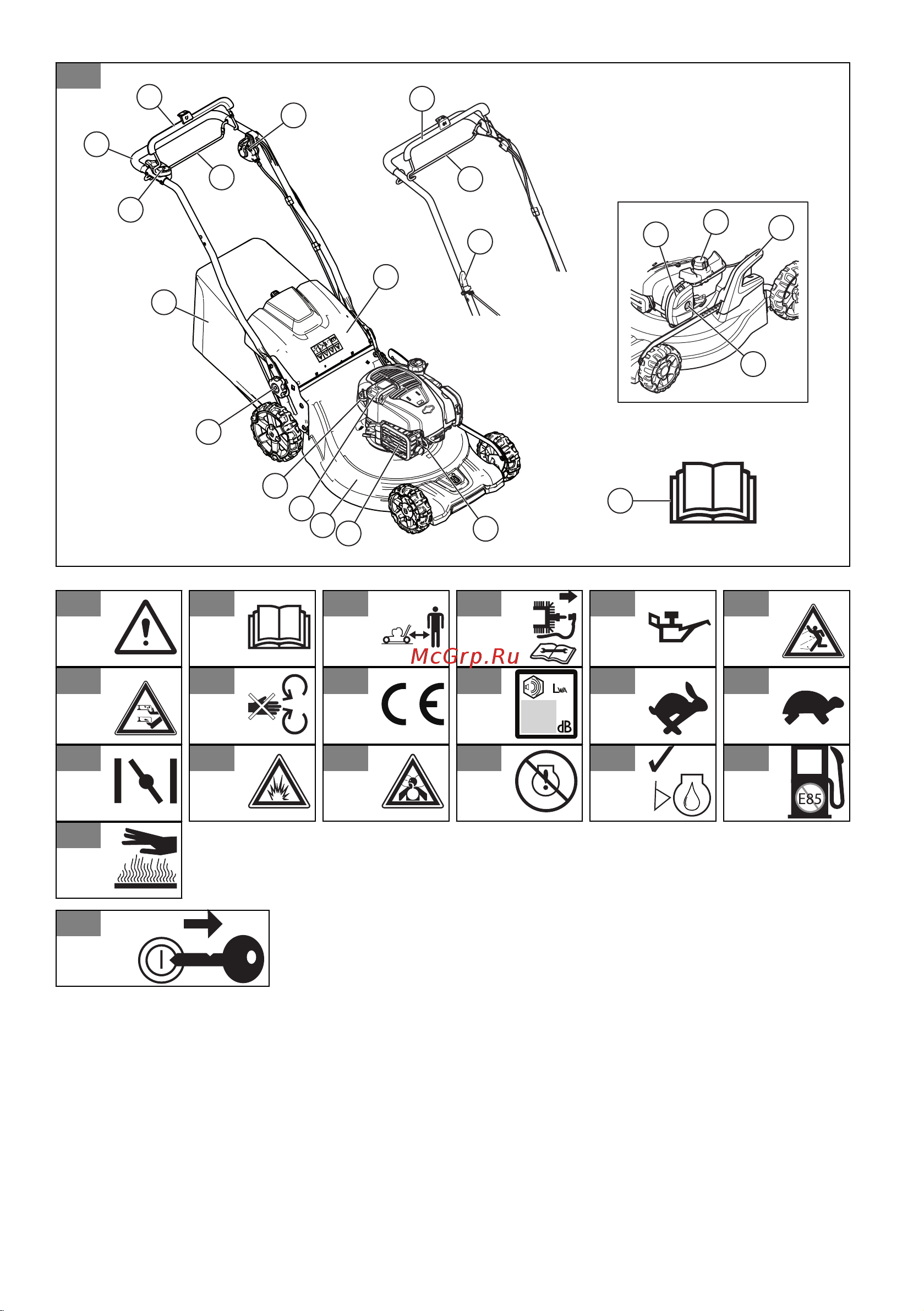 Husqvarna LC353VI [2/392] 15 16 17 18 19