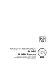 Husqvarna K970 14 Rescue Руководство по эксплуатации