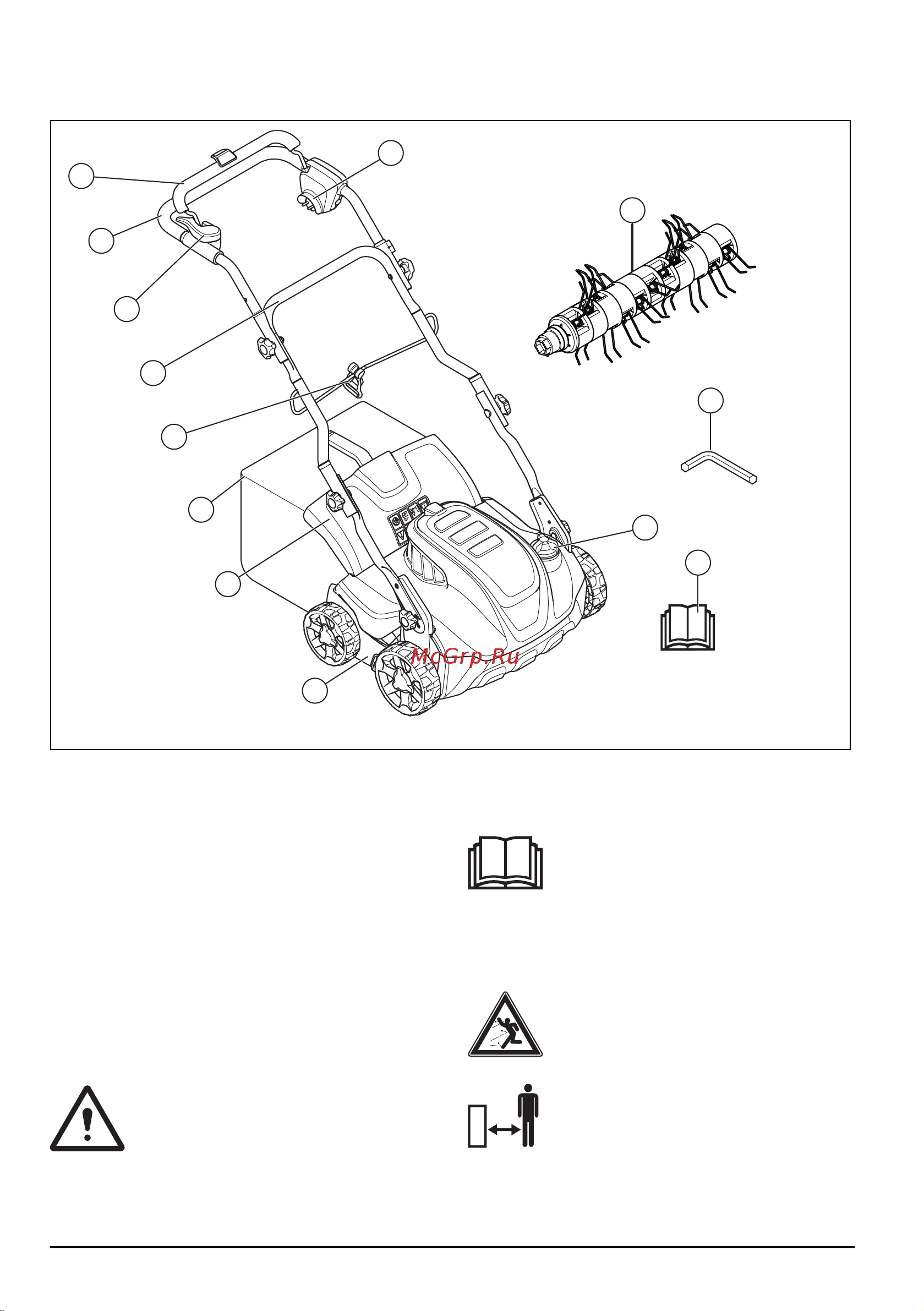 Husqvarna S138i [612/716] Opozorilo neprevidna ali napačna uporaba lahko povzroči poškodbe in celo