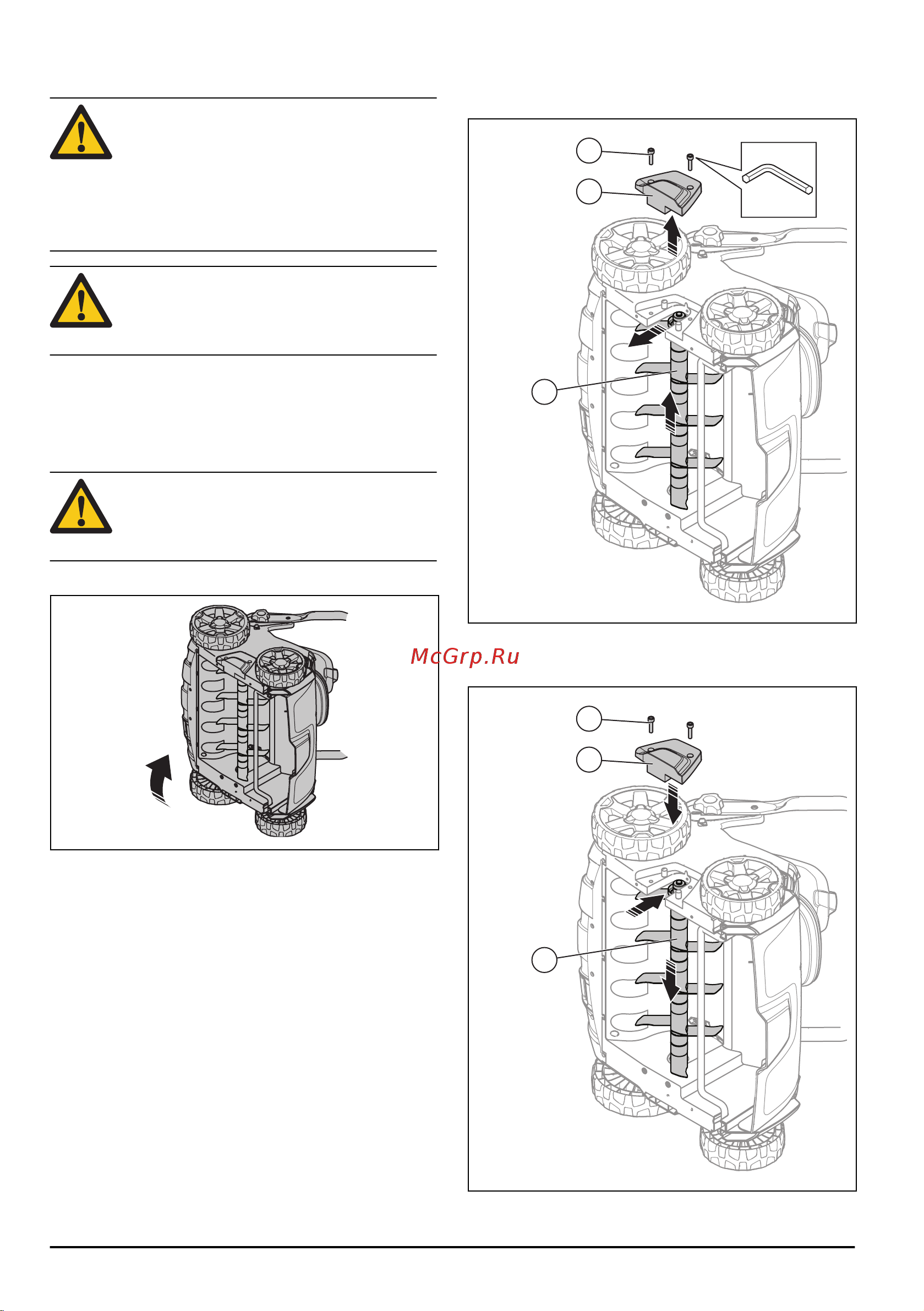 Husqvarna S138i [654/716] Kontrola výbavy odmachovača