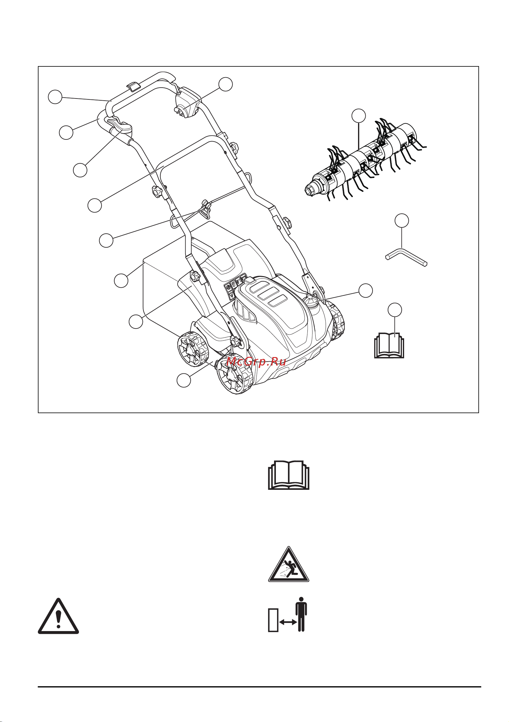 Husqvarna S138i [663/716] Atılan nesnelere ve seken cisimlere dikkat edin