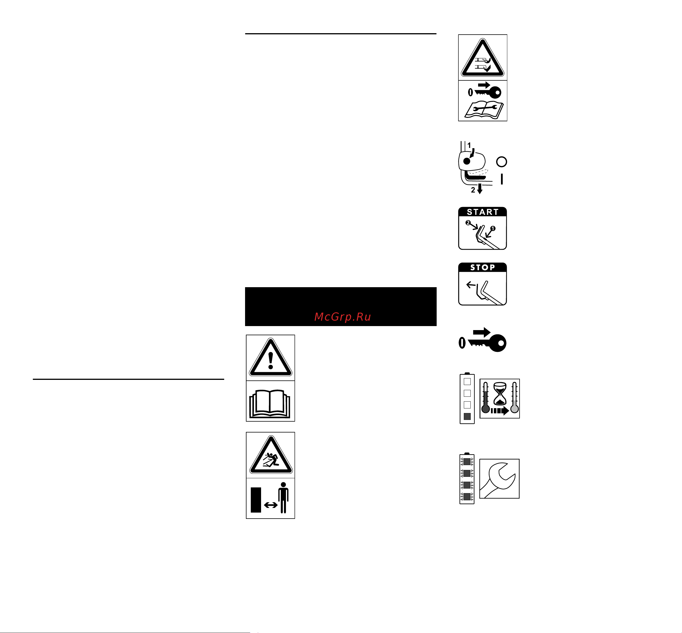 Viking MA 443.1 C [42/290] Description of symbols