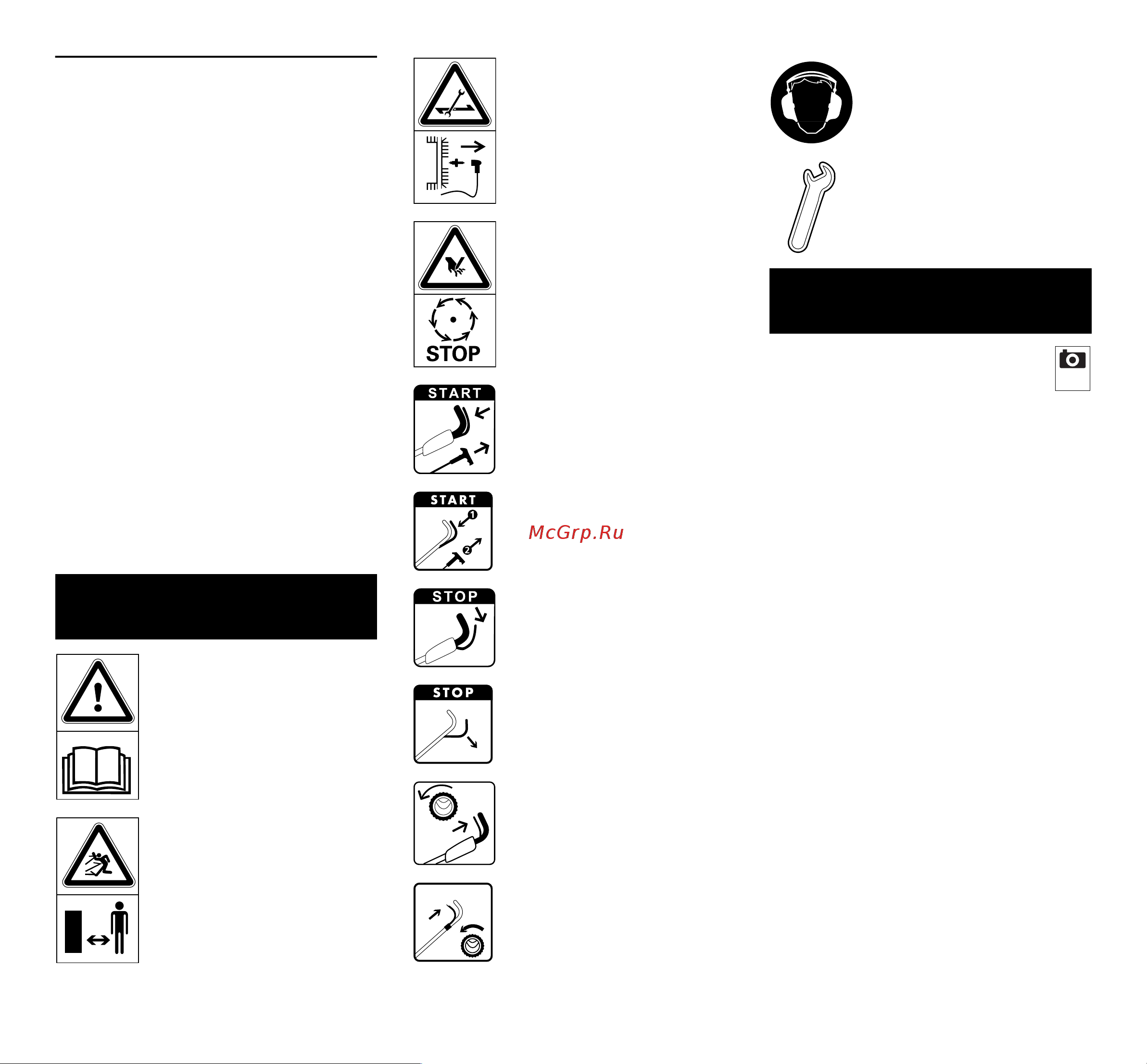 Viking MB 4.1 RTP [38/352] Description of symbols