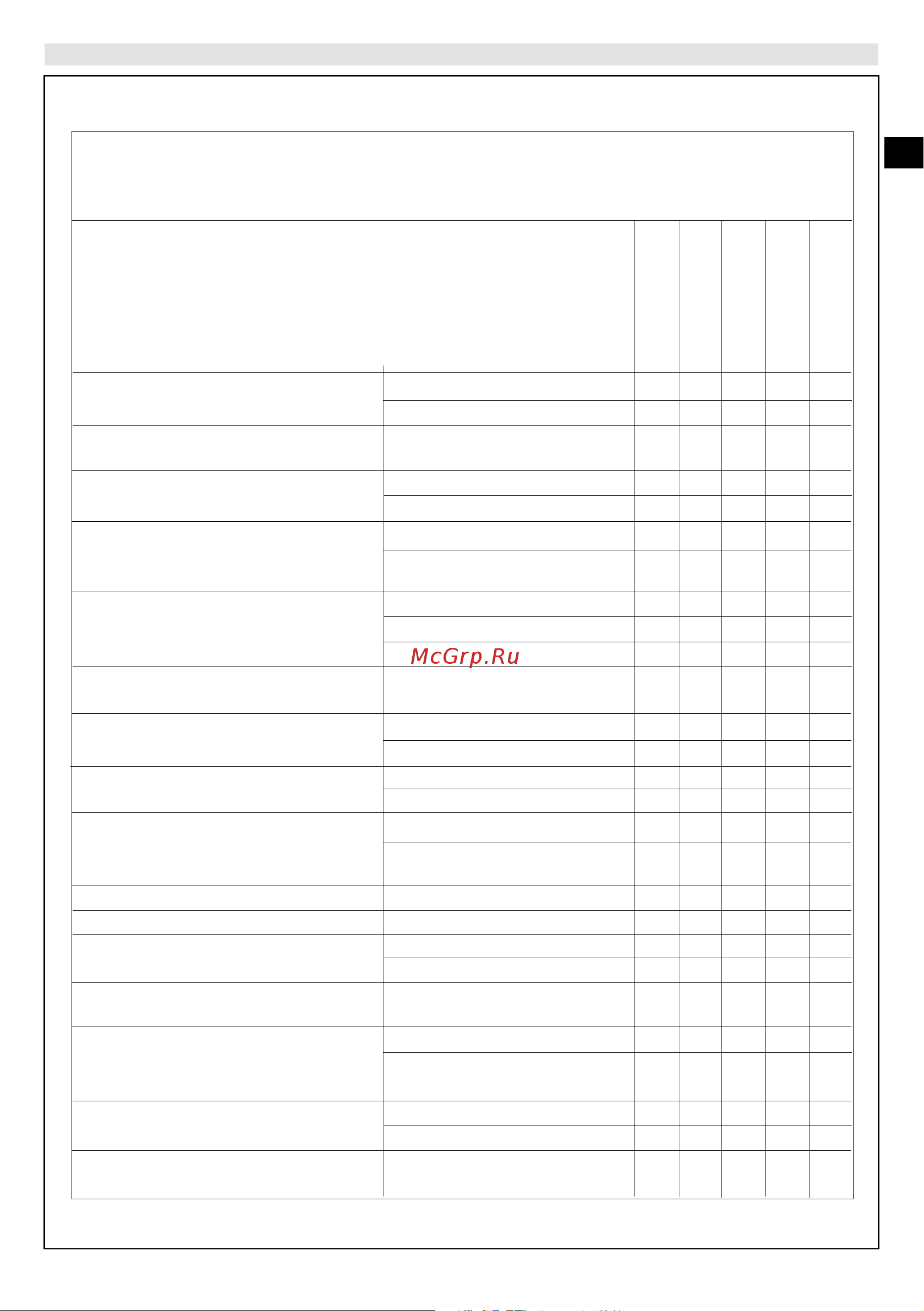 Oleo-Mac BCH40T [37/128] Tableau d entretien