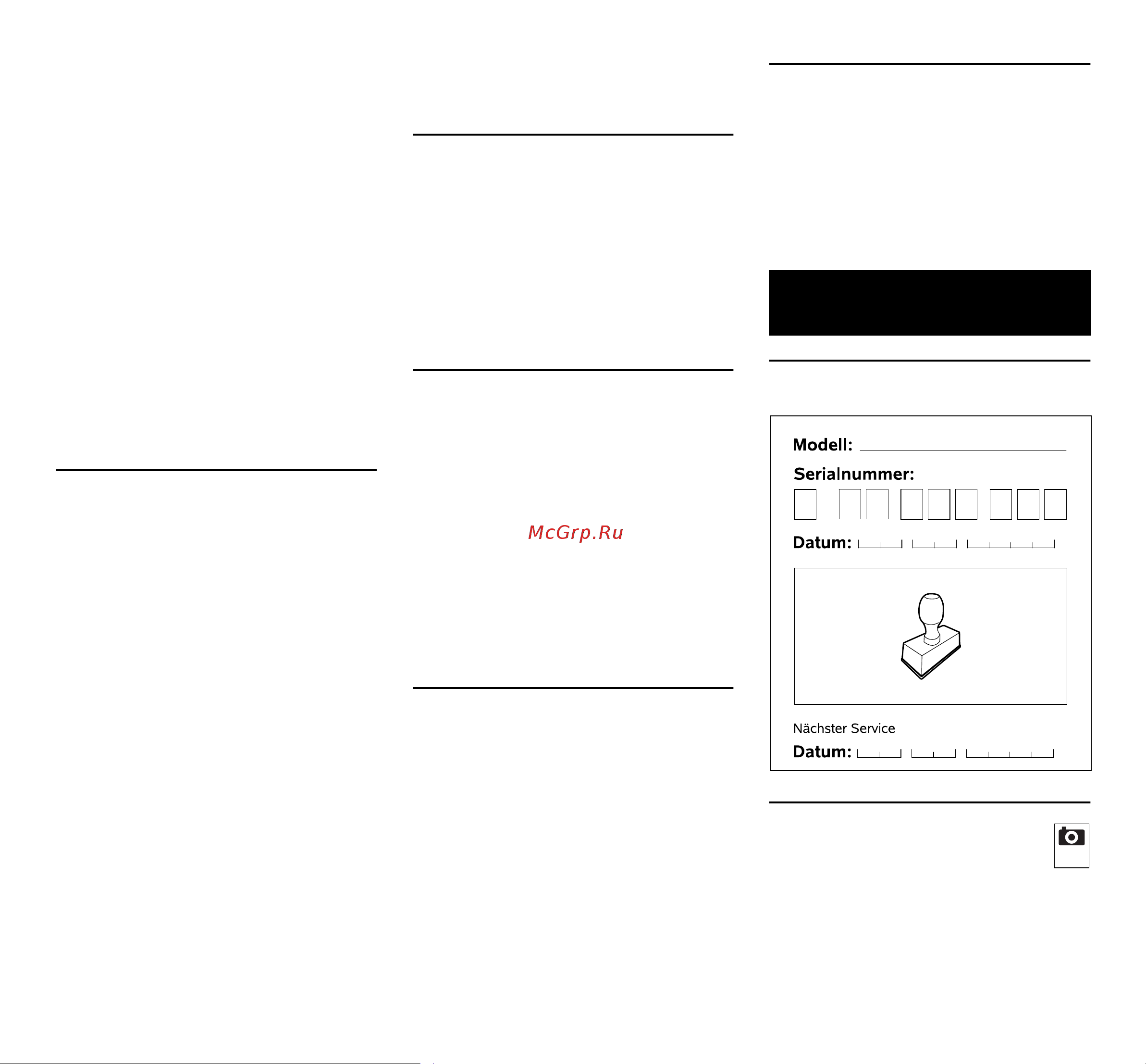 Viking MB 4.0 RT [28/352] Serviceplan