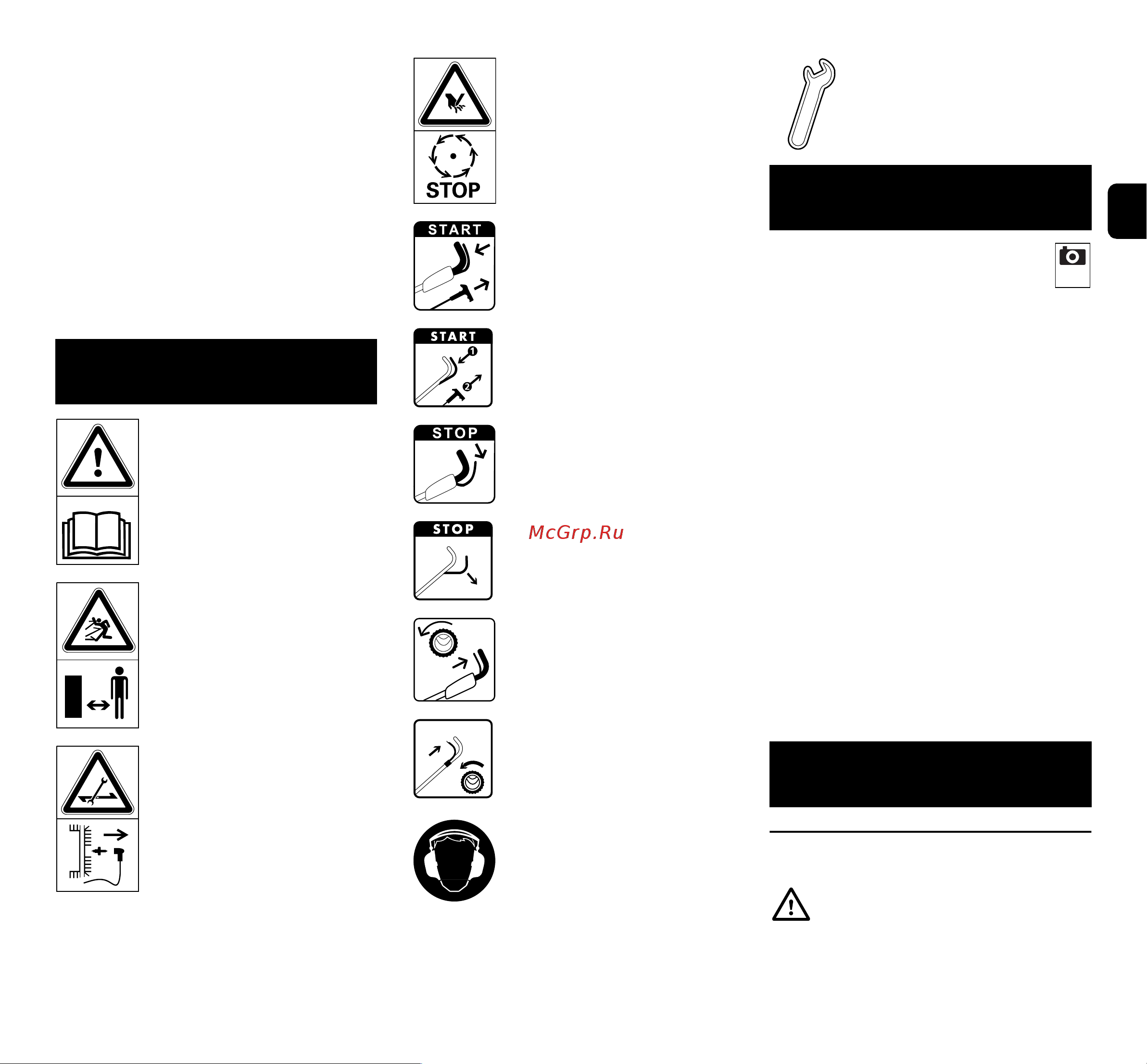 Viking MB 4.0 RT [57/352] Signification des pictogrammes