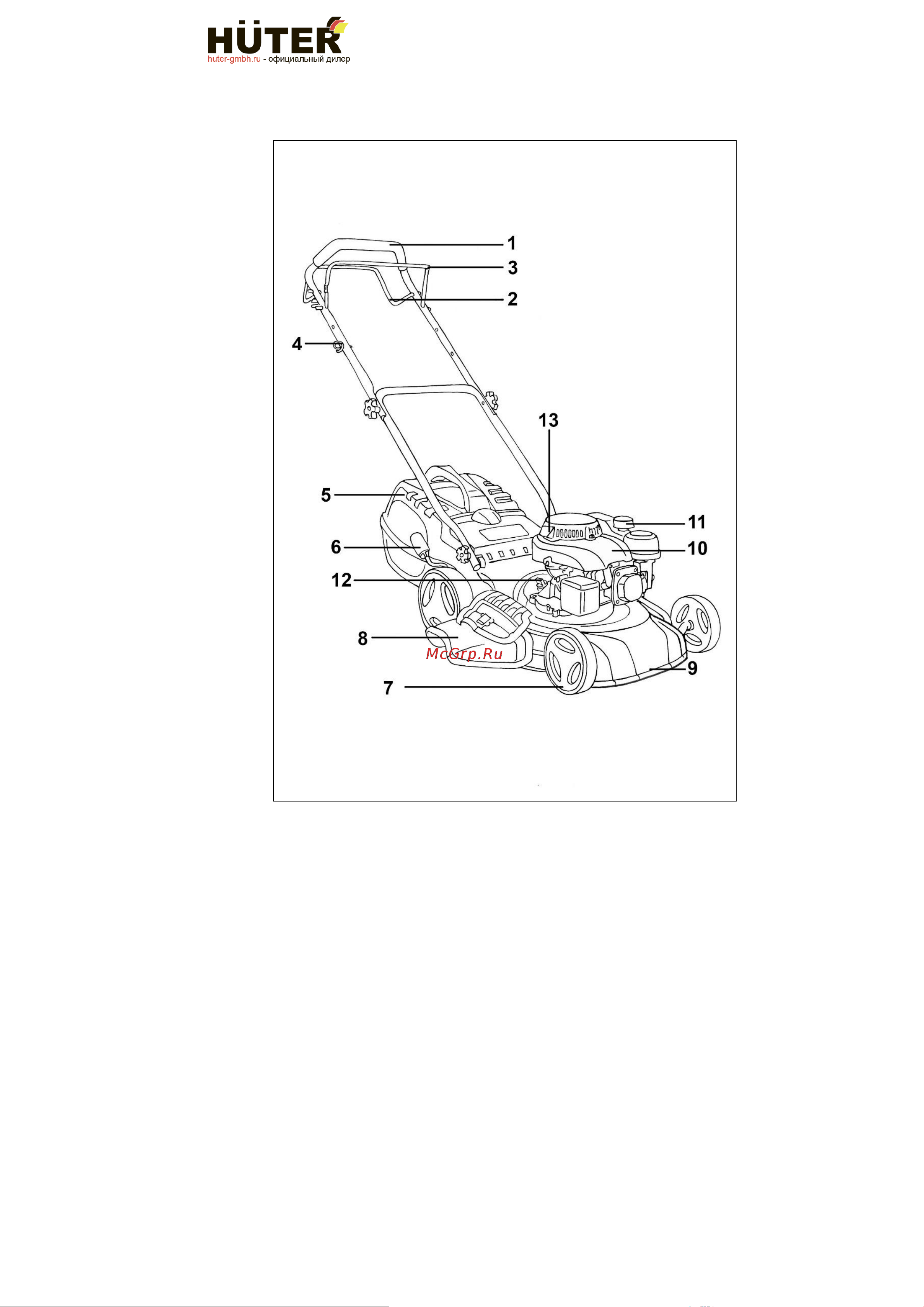 Huter GLM-6.0 S Руководство по эксплуатации онлайн [8/24] 768819