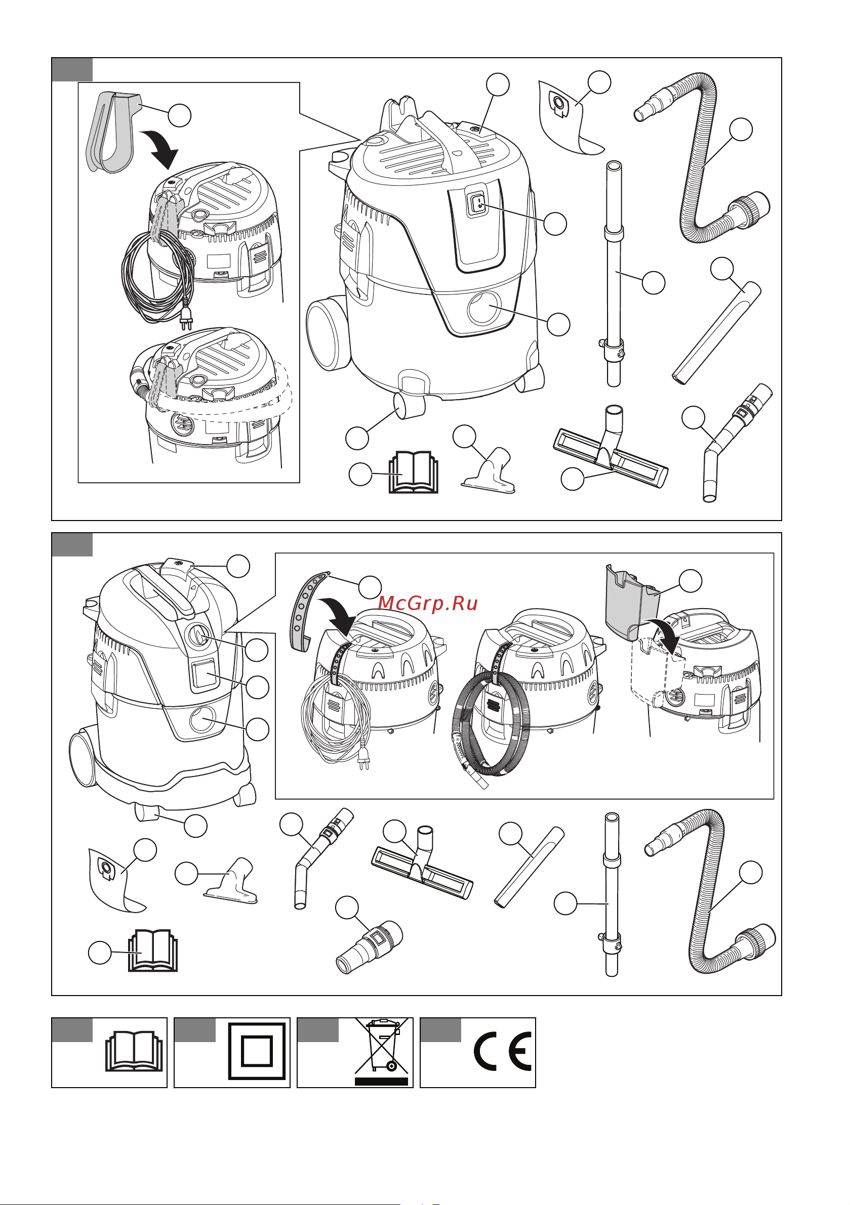 Husqvarna WDC 325L Руководство по эксплуатации онлайн [2/368] 768821