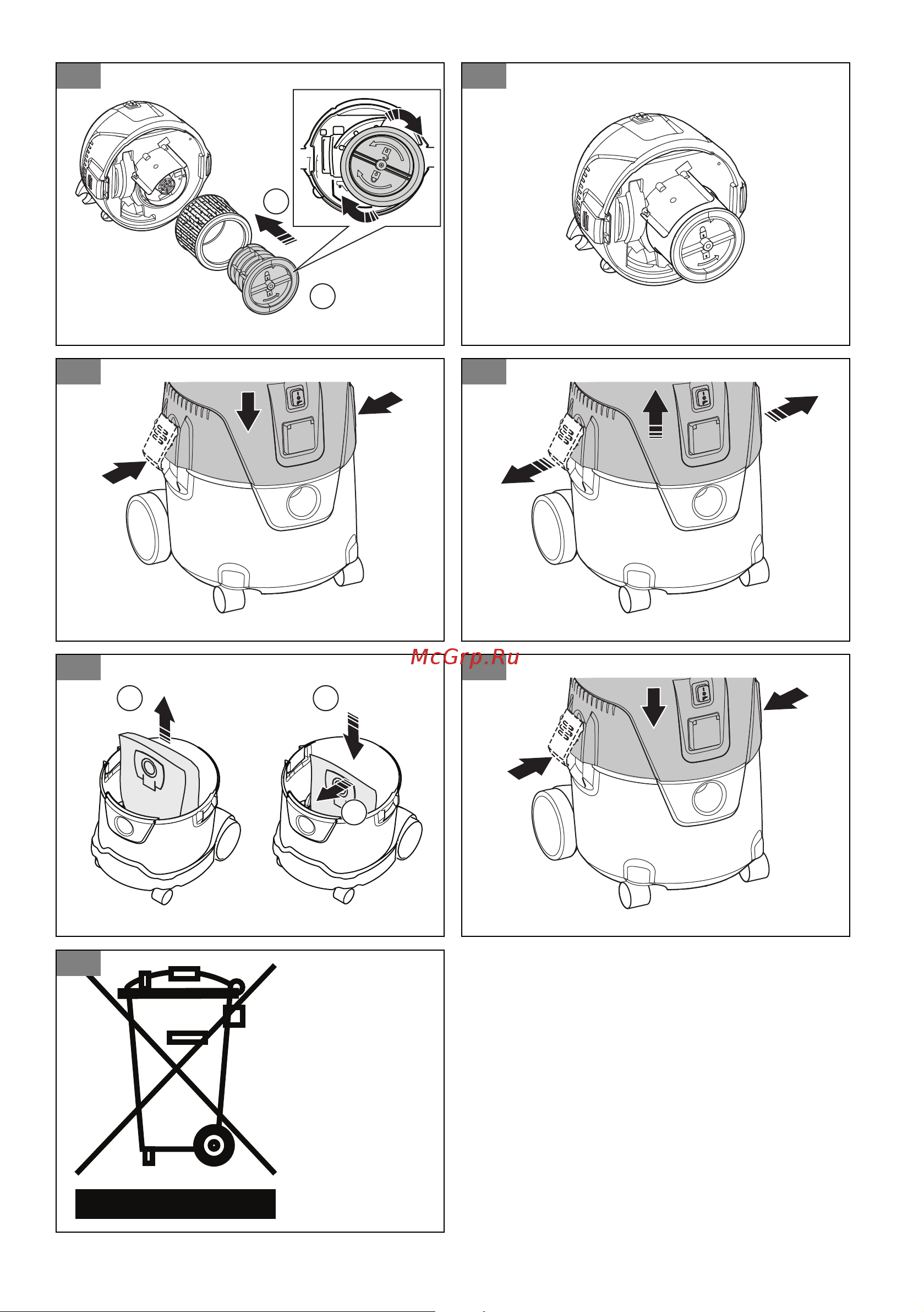 Husqvarna WDC 325L Руководство по эксплуатации онлайн [8/368] 768821