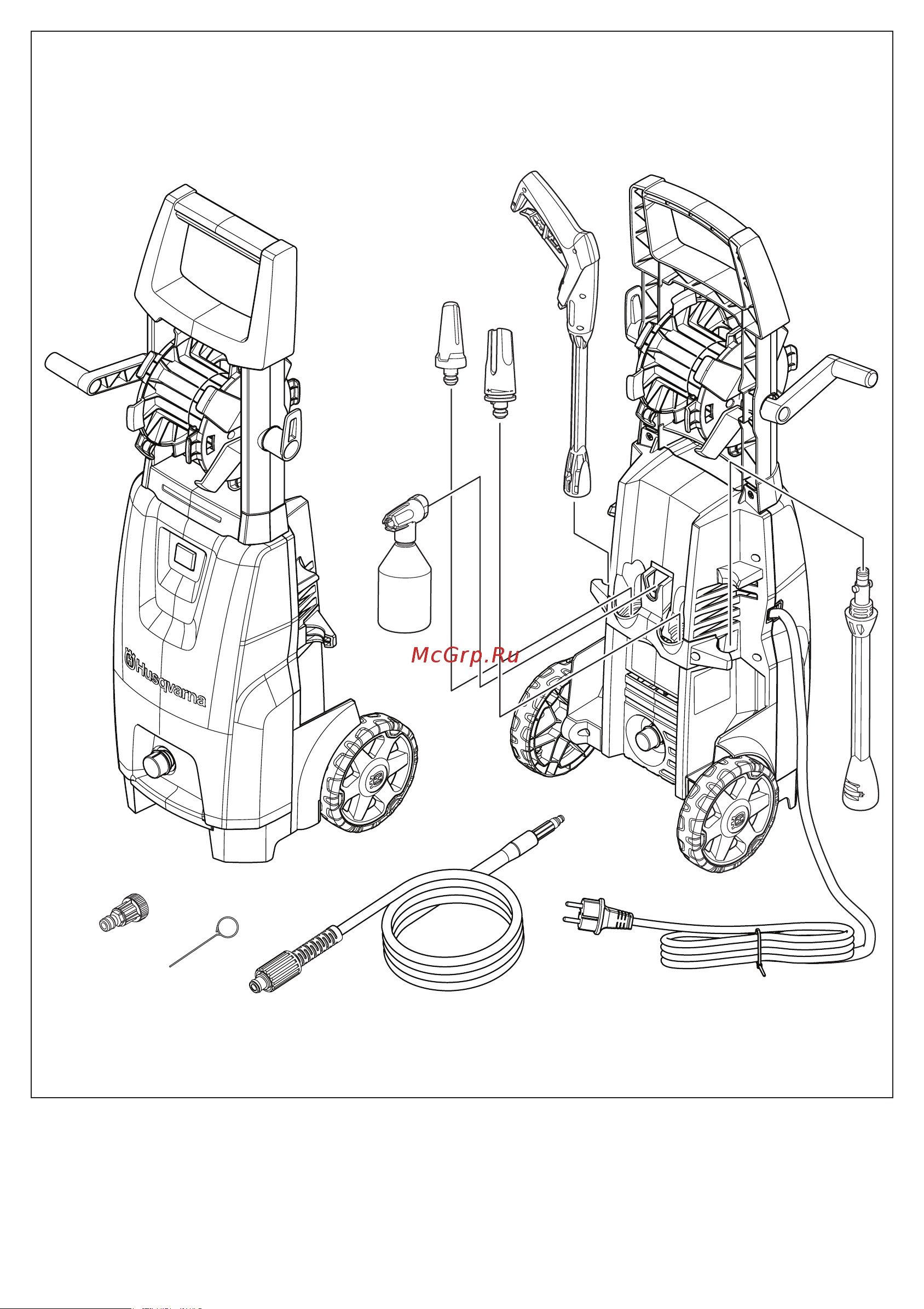 Husqvarna PW 125 Руководство по эксплуатации онлайн [8/27] 768824