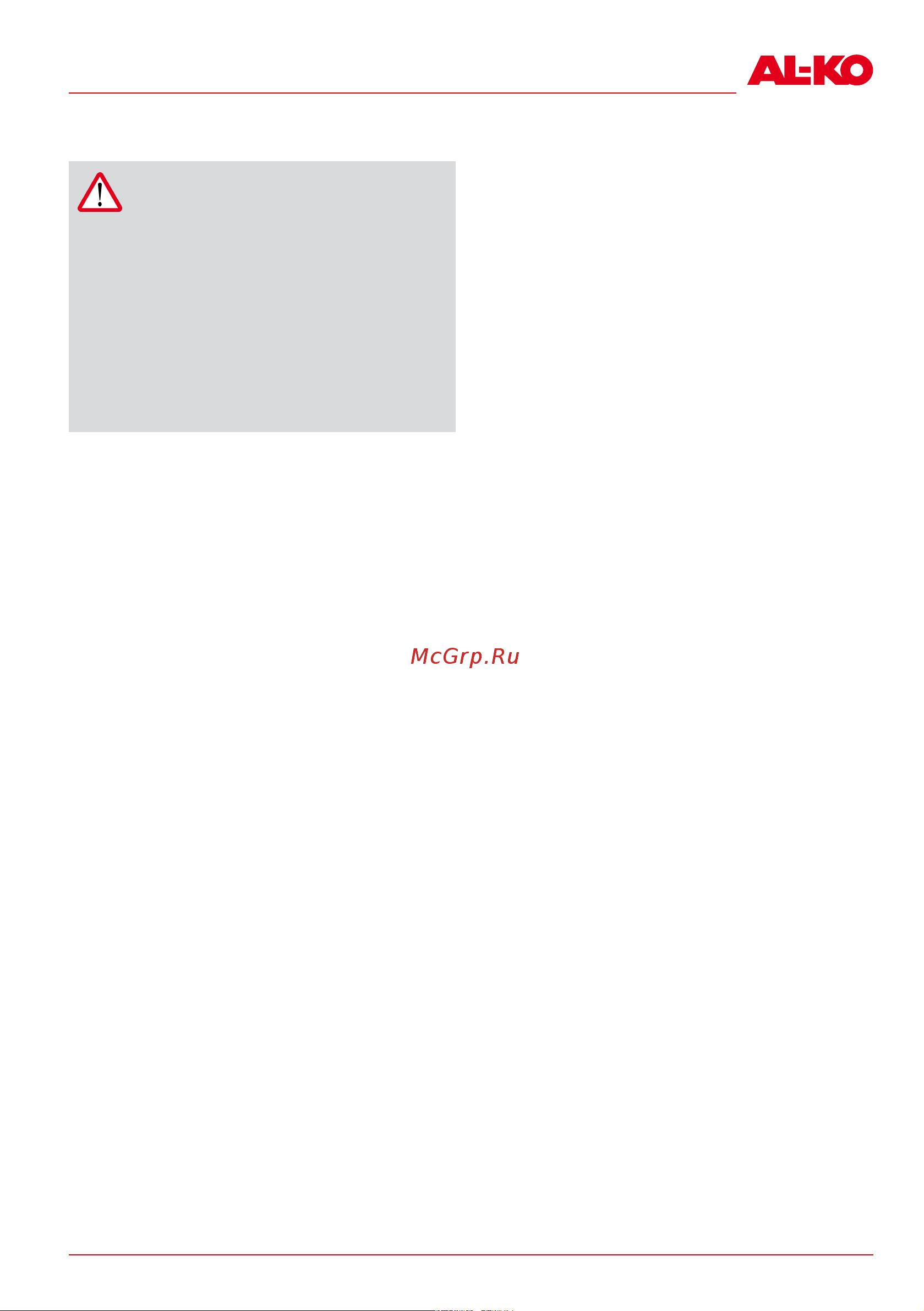 Al-Ko HTA 2050 [31/332] Safety instructions relating to operation