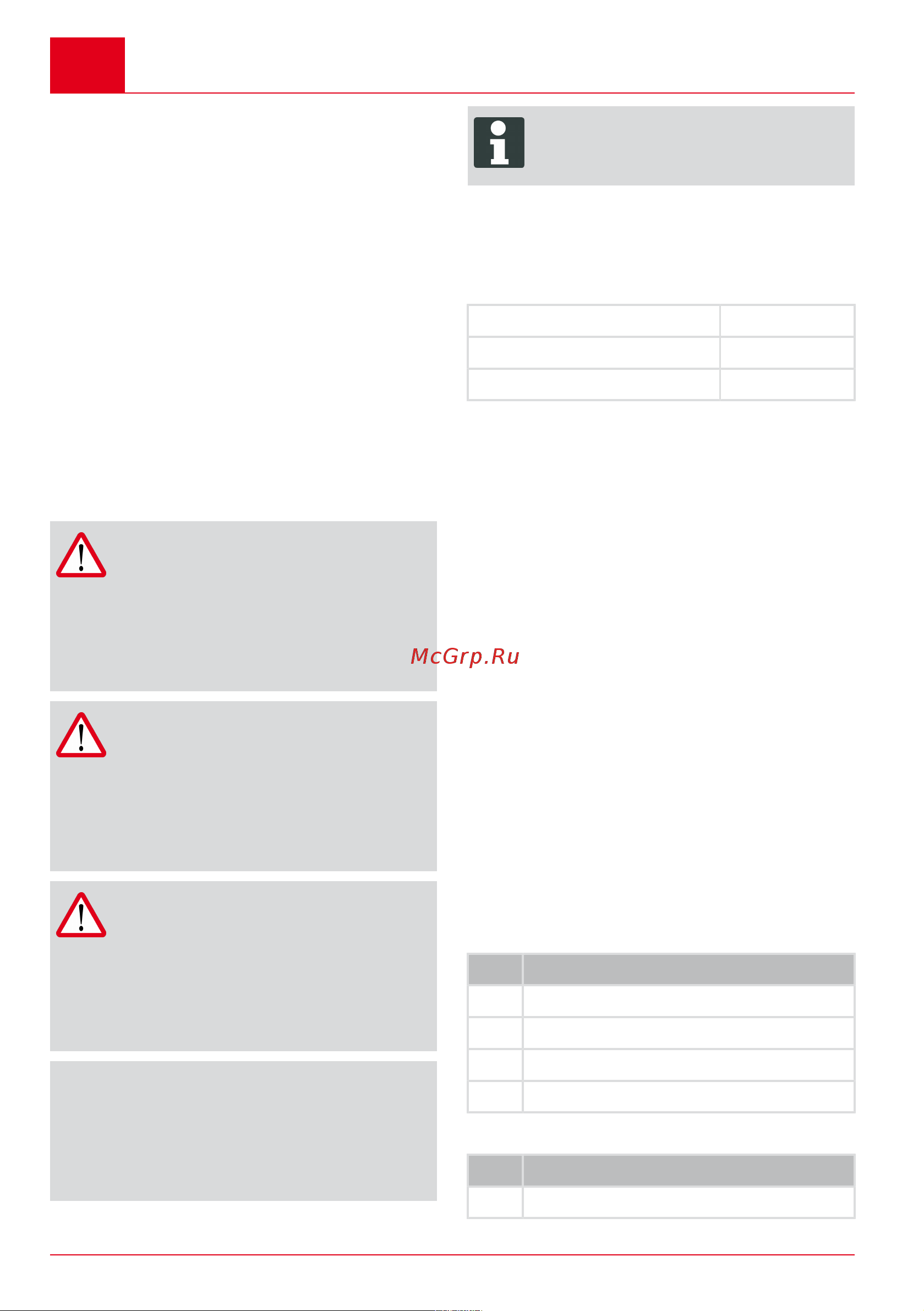 Al-Ko EasyFlex C 30 Li [16/232] Caution denotes a potentially dan gerous situation which can result in minor or moderate injury if not avoided