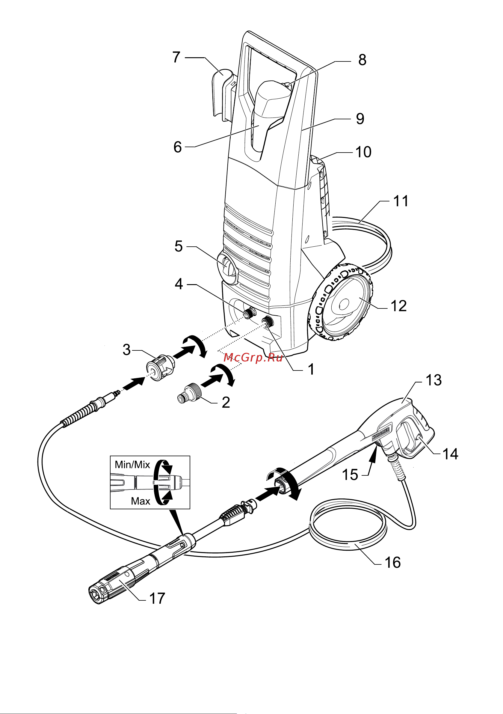 Karcher K 5 UM Руководство по эксплуатации онлайн [3/20] 768867