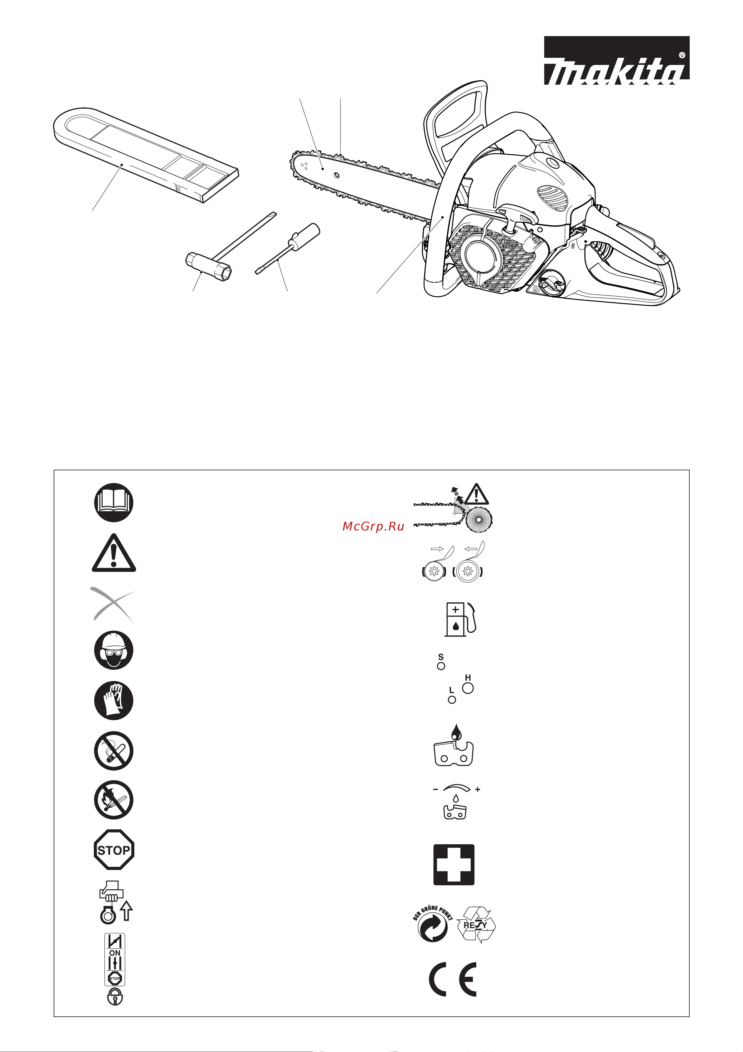 Makita EA3203S-40 [3/41] Delivery inventory