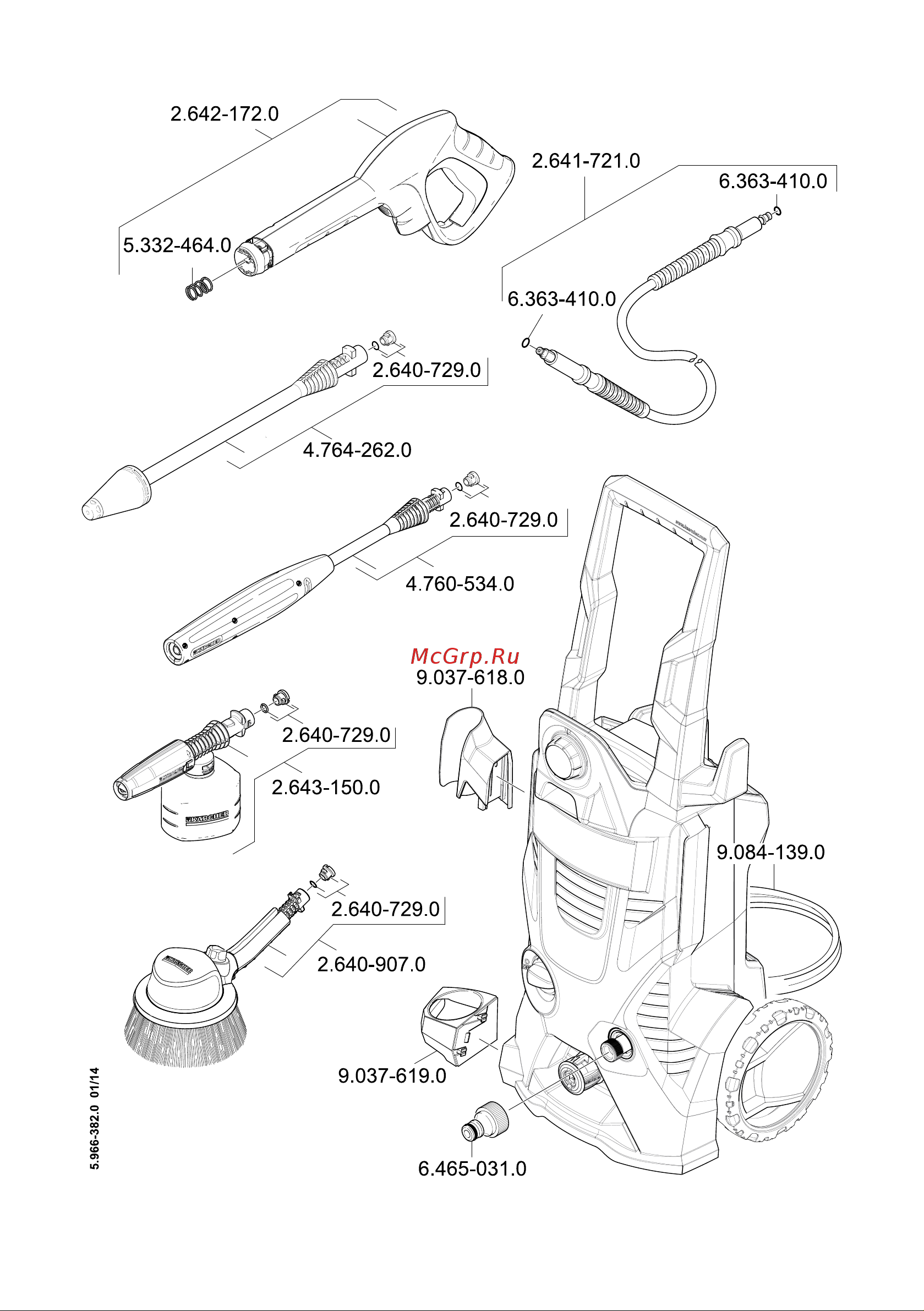 Karcher K 5 EU (1.180-633.0) Руководство по эксплуатации онлайн [49/50] 768981