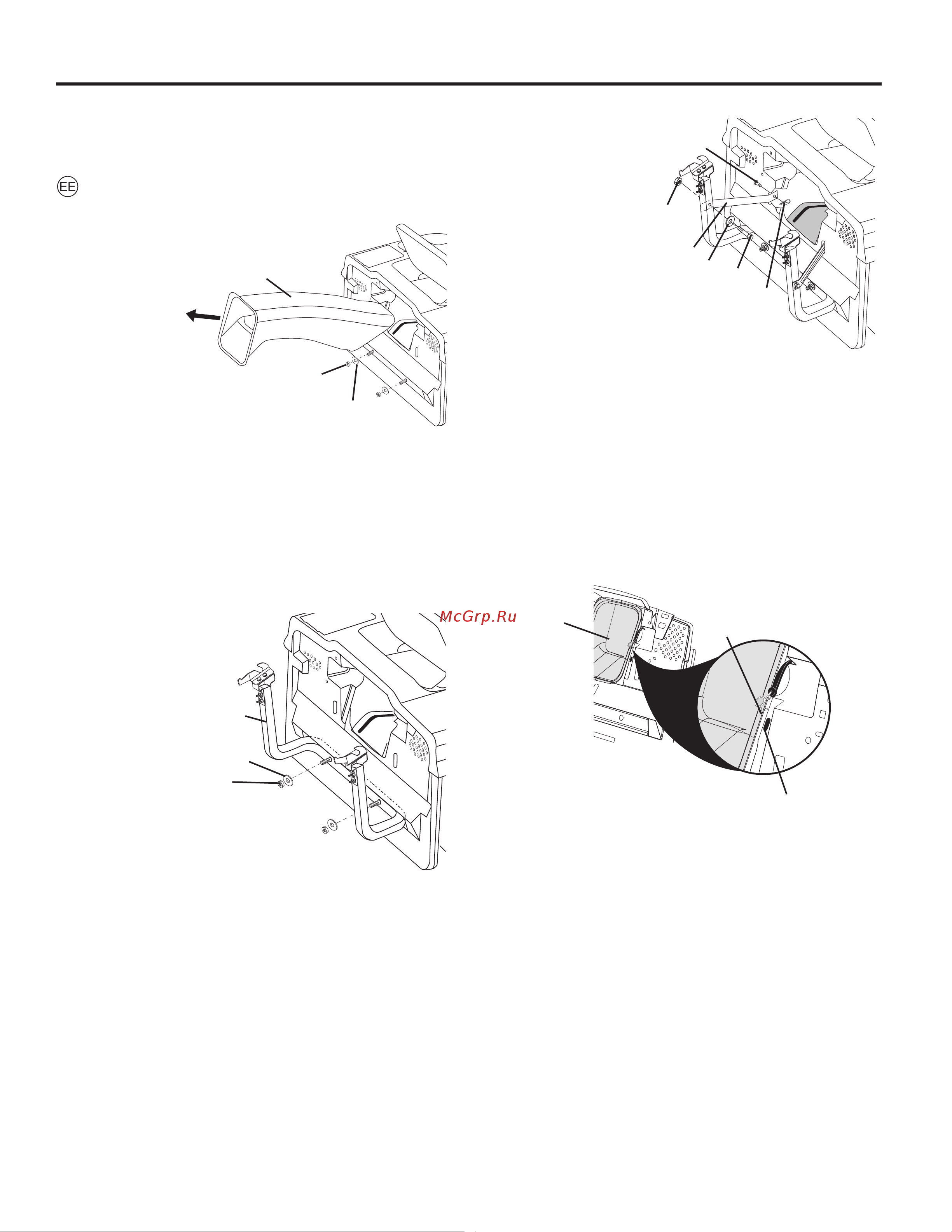 Partner P13597HRB [26/88] Ekskavaatori komponentide paigaldamine traktorile