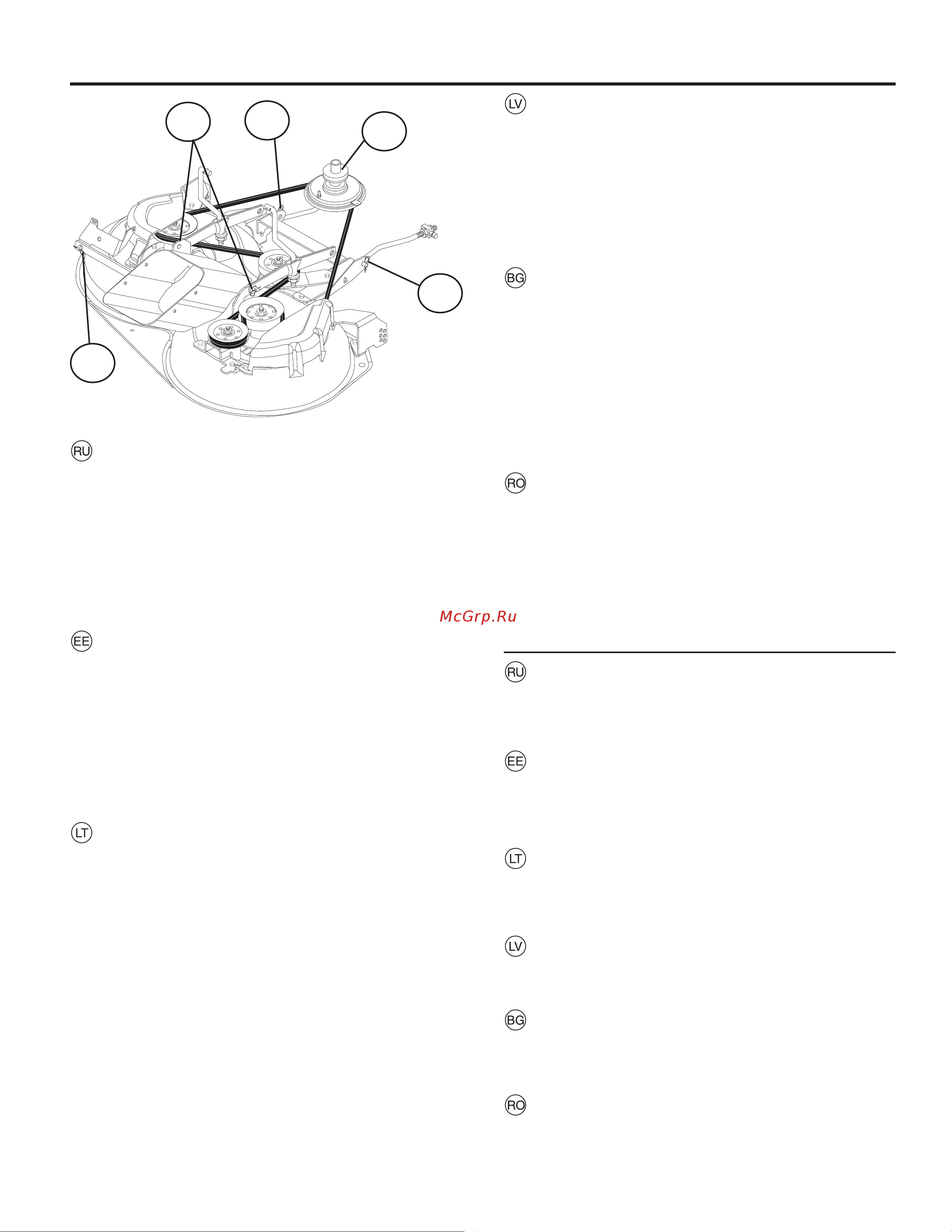 Partner P13597HRB [75/88] Demontarea subansamblului de cosit