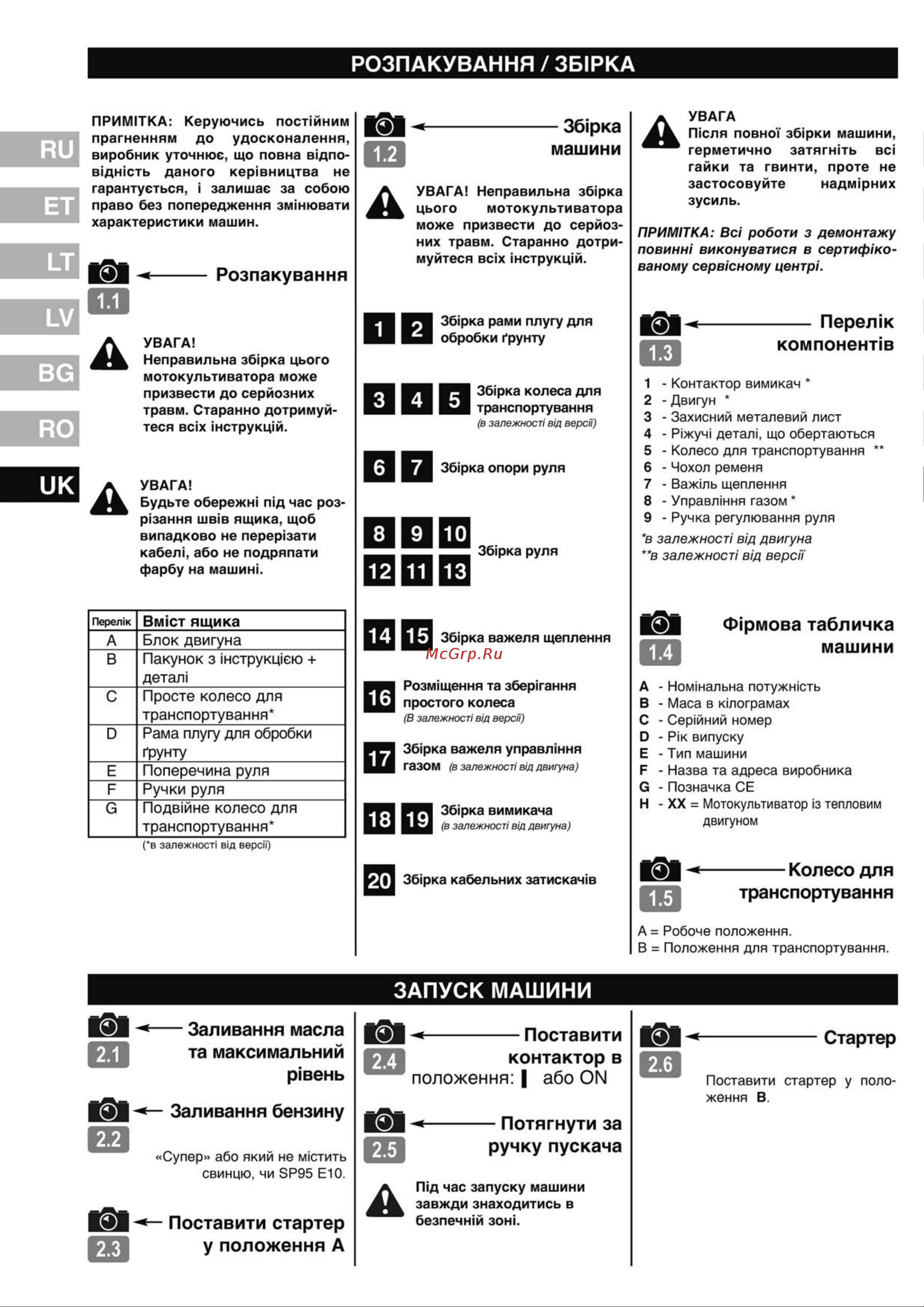 Partner PFT44154 Руководство по эксплуатации онлайн [40/49] 769201