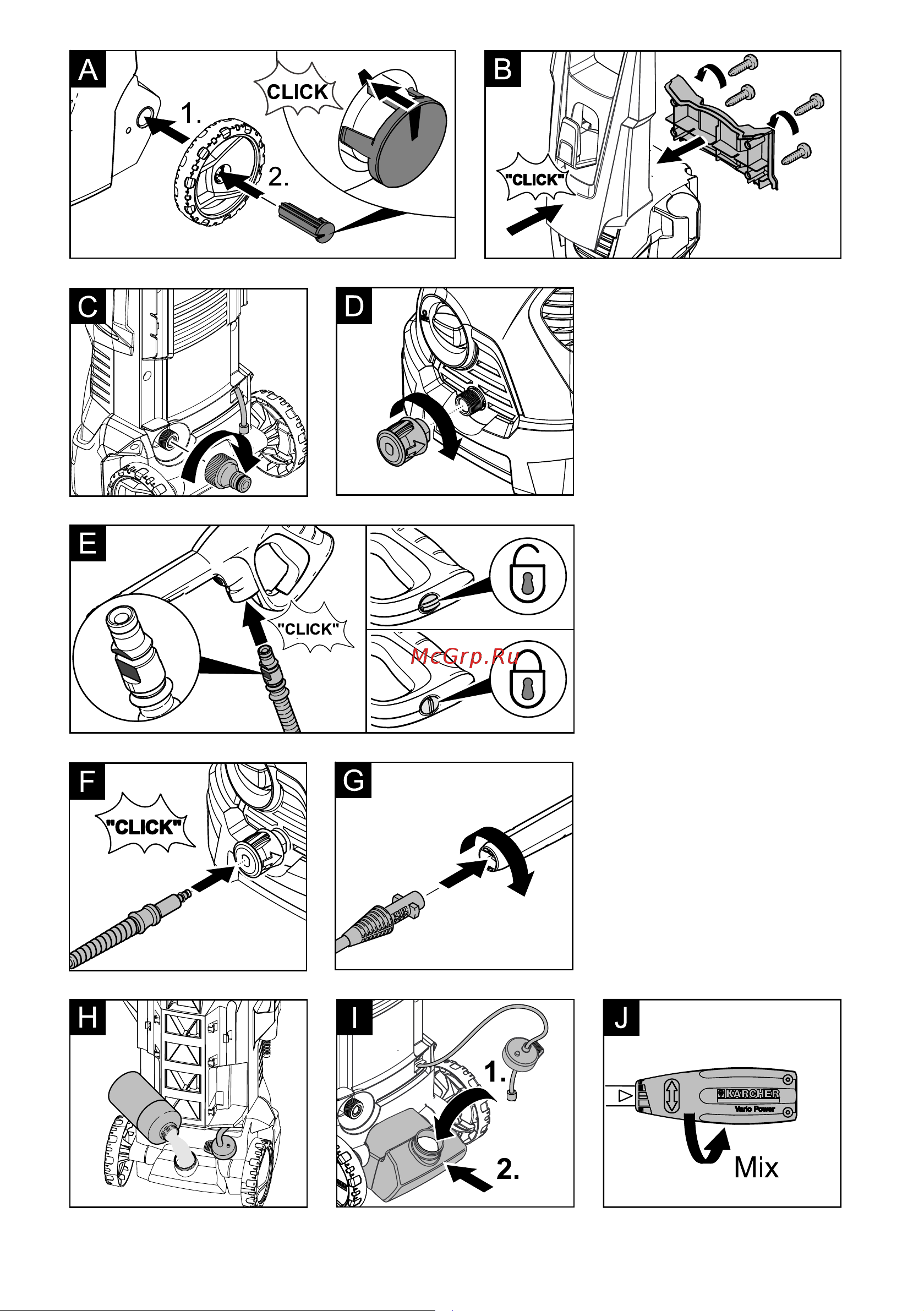 Karcher K 3 Sport RU (1.676.-006.0) Руководство по эксплуатации онлайн [4/262] 769216