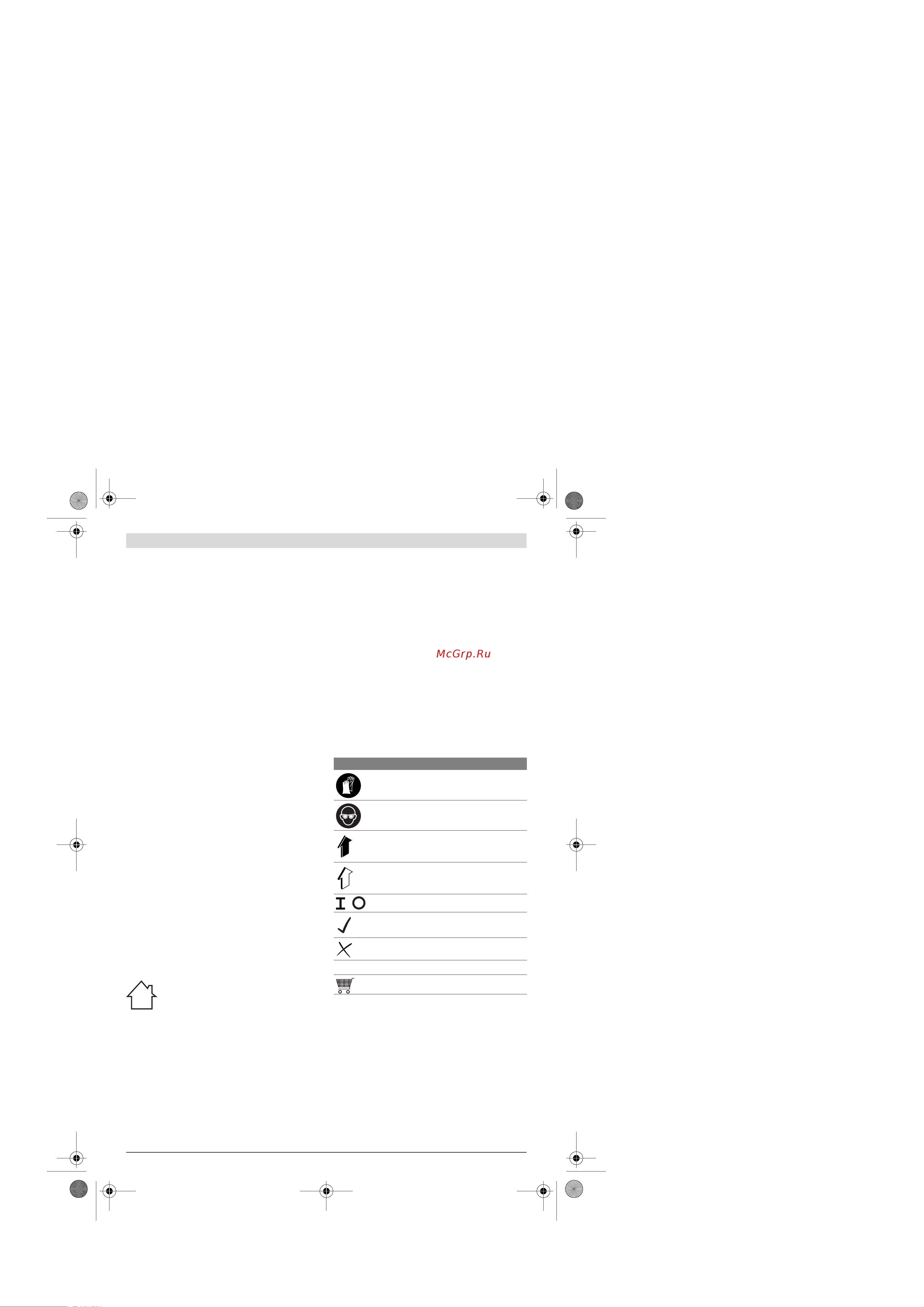 Bosch ISIO (0600833105) [105/219] Symboly