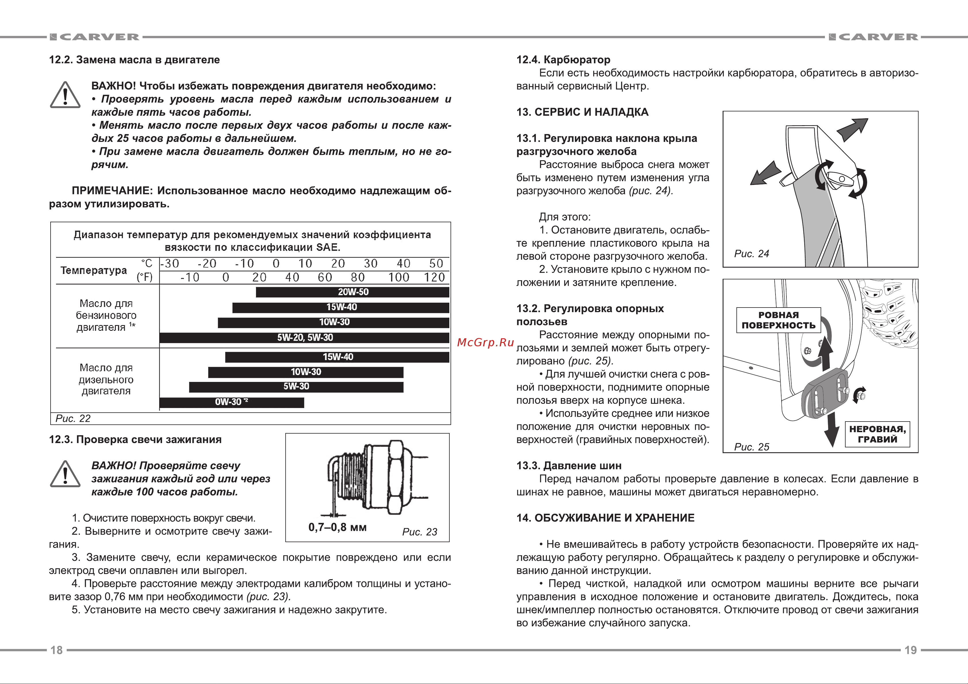 ООО УРАЛОПТИНСТРУМЕНТ CARVER STG 6556 Руководство по эксплуатации онлайн [10/13] 769303