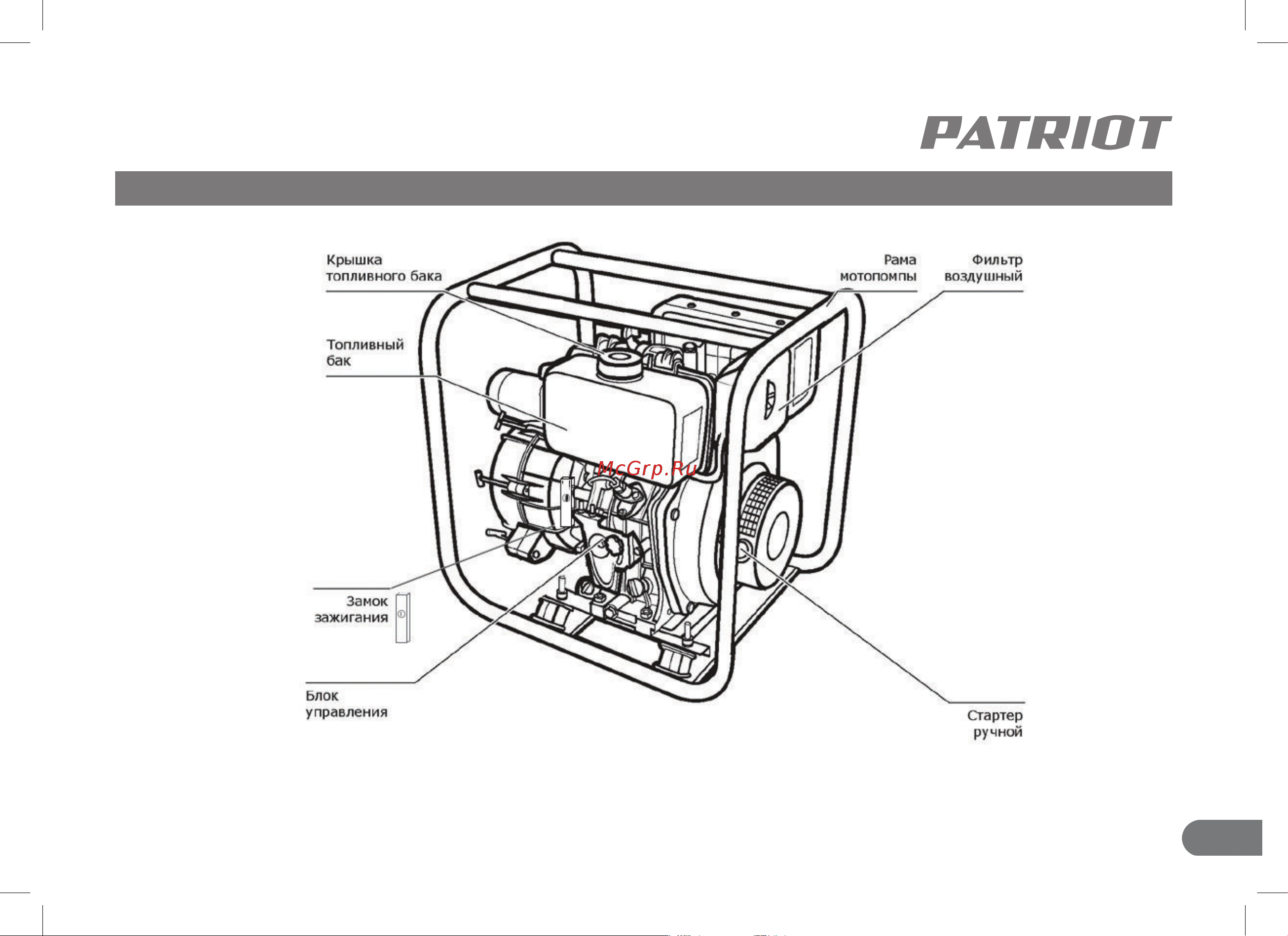 Patriot MPD 3072SFE [9/40] Описание сборки и работы