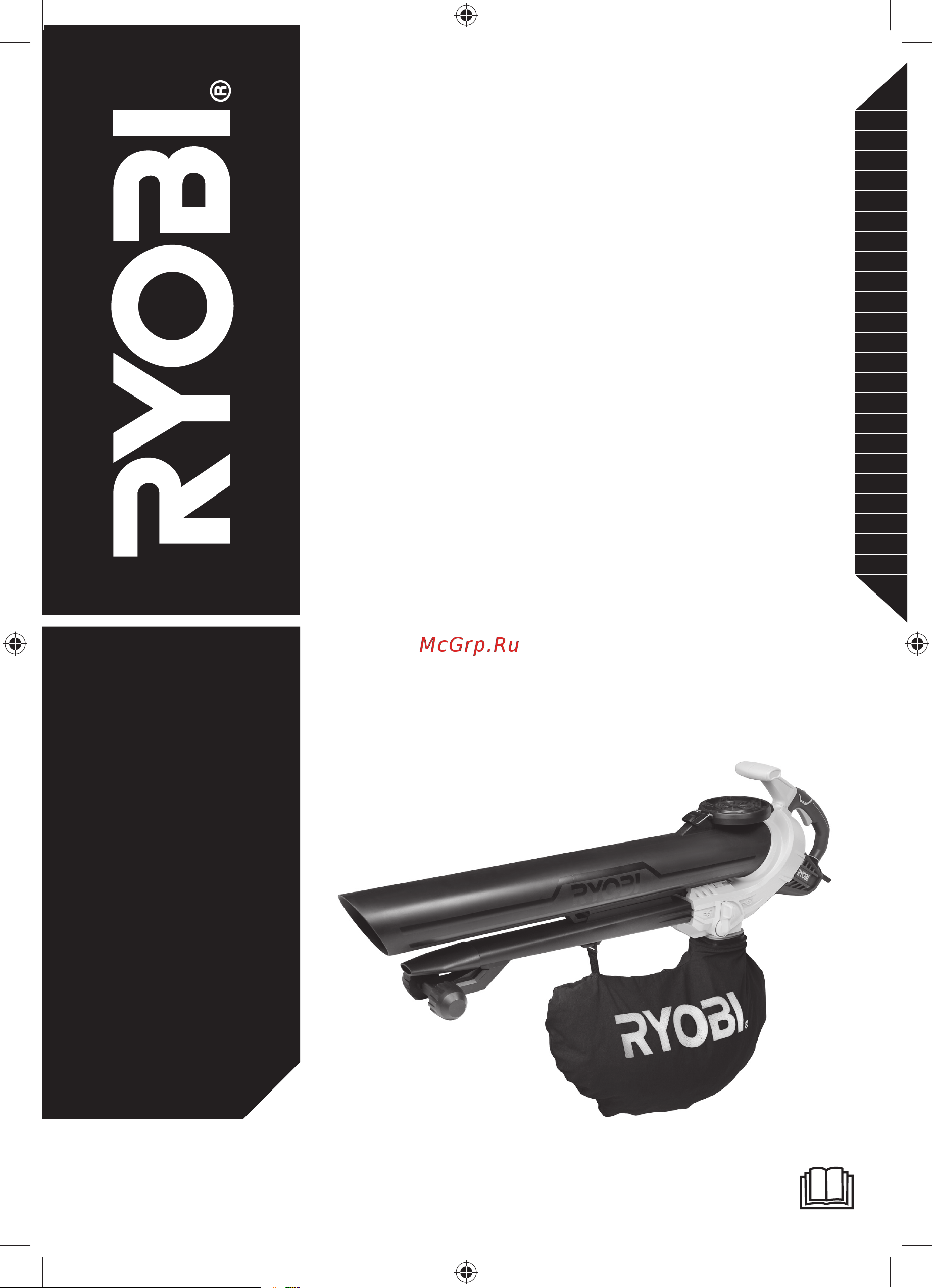 Ryobi RBV3000CESV Руководство по эксплуатации онлайн