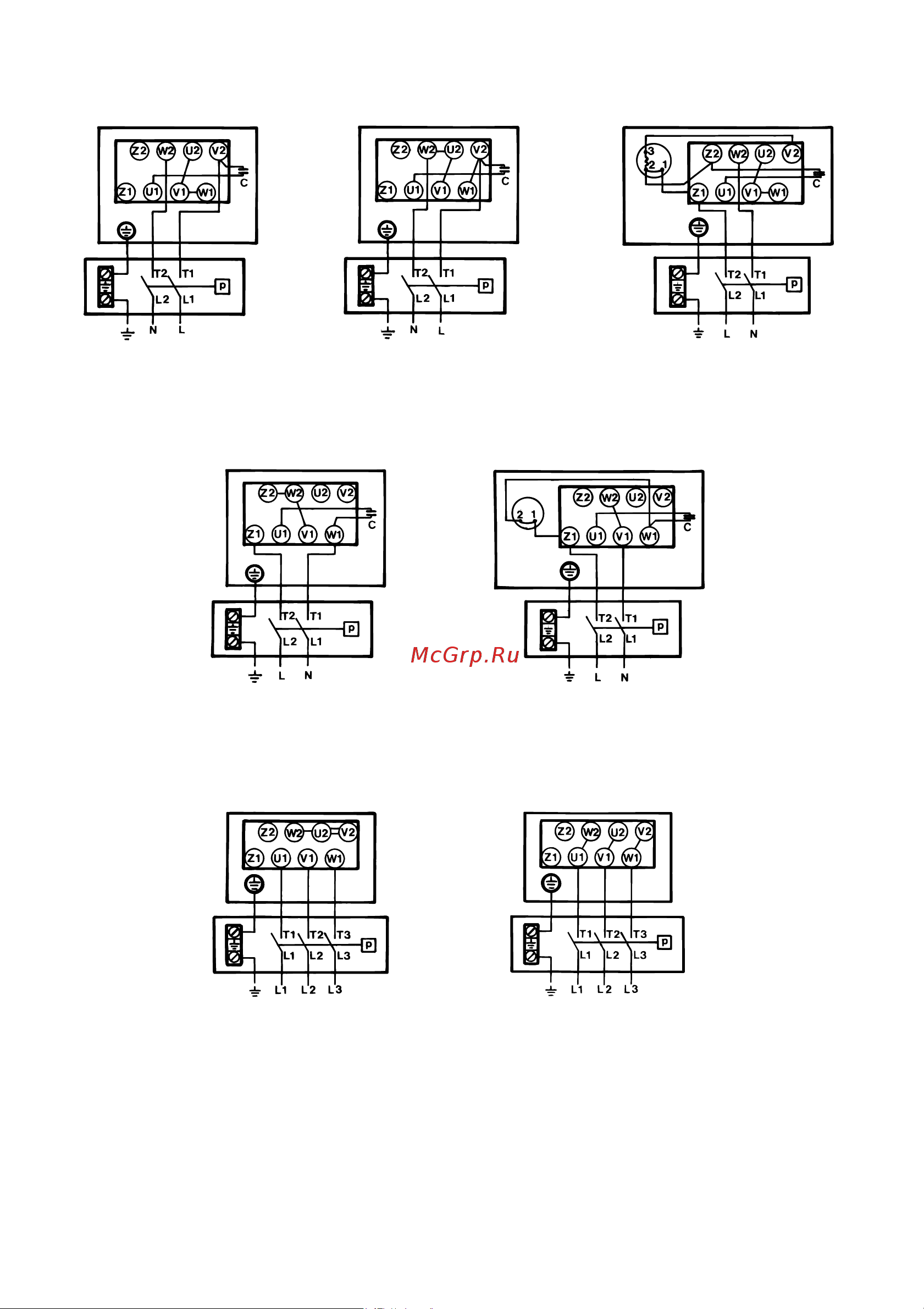 Grundfos Hydrojet JP 6,  60 л [14/16] X 220 v 60 hz 1 x 110 v 60 hz 1 x 220 v 60 hz