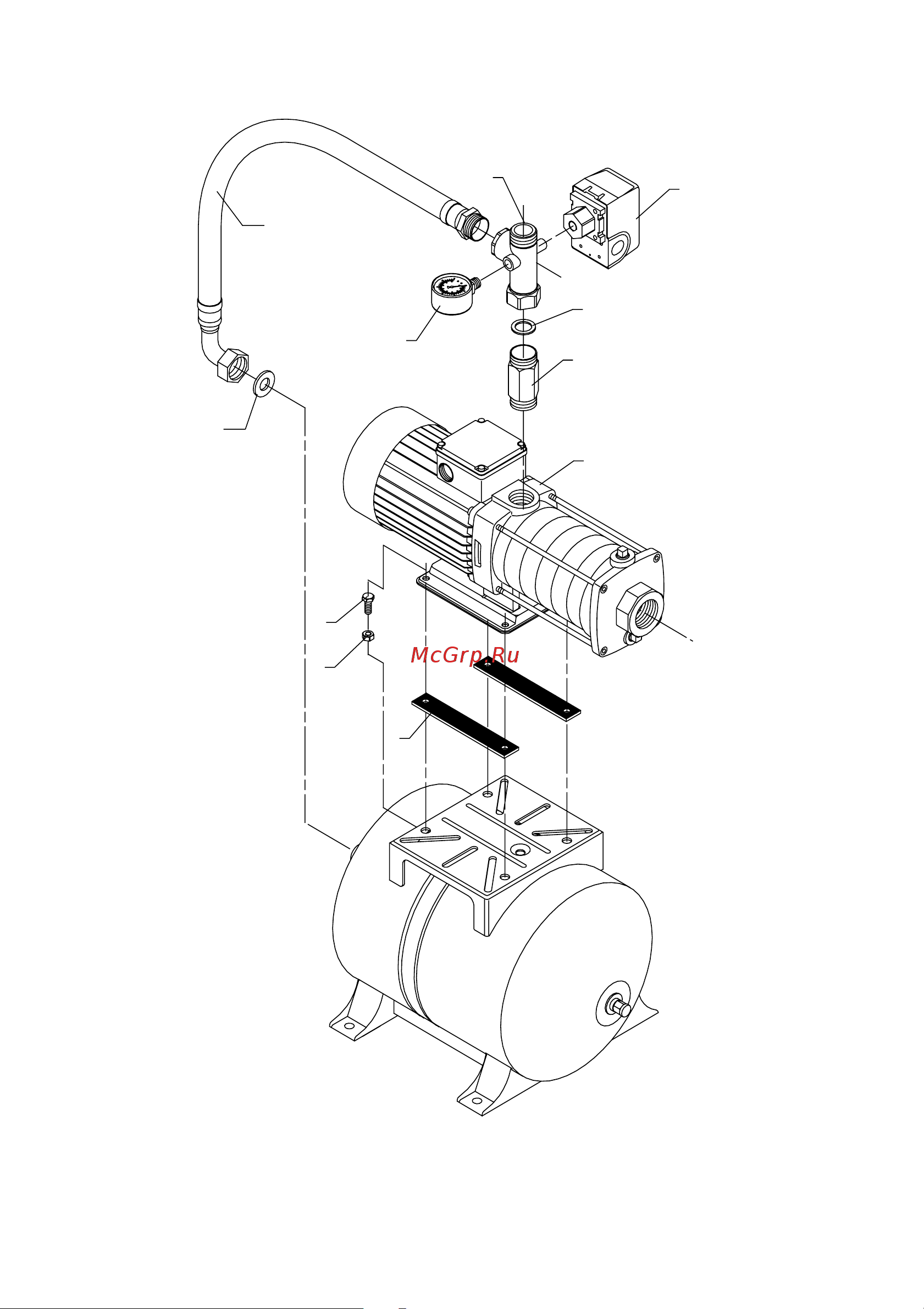 Grundfos Hydrojet JP 6,  60 л Руководство по эксплуатации онлайн [9/16] 769397