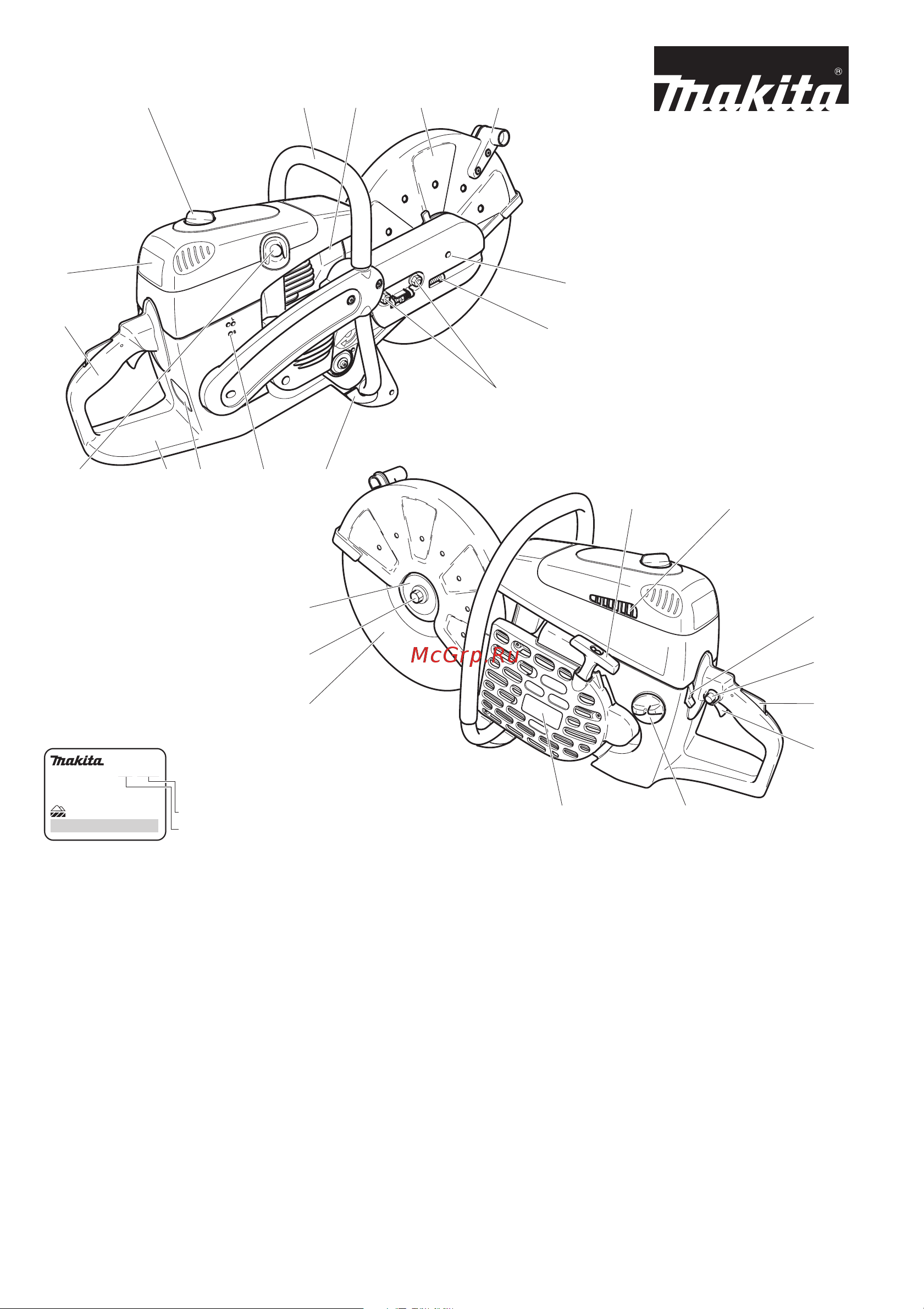 Makita DPC6431 [12/32] 4 5 6 7
