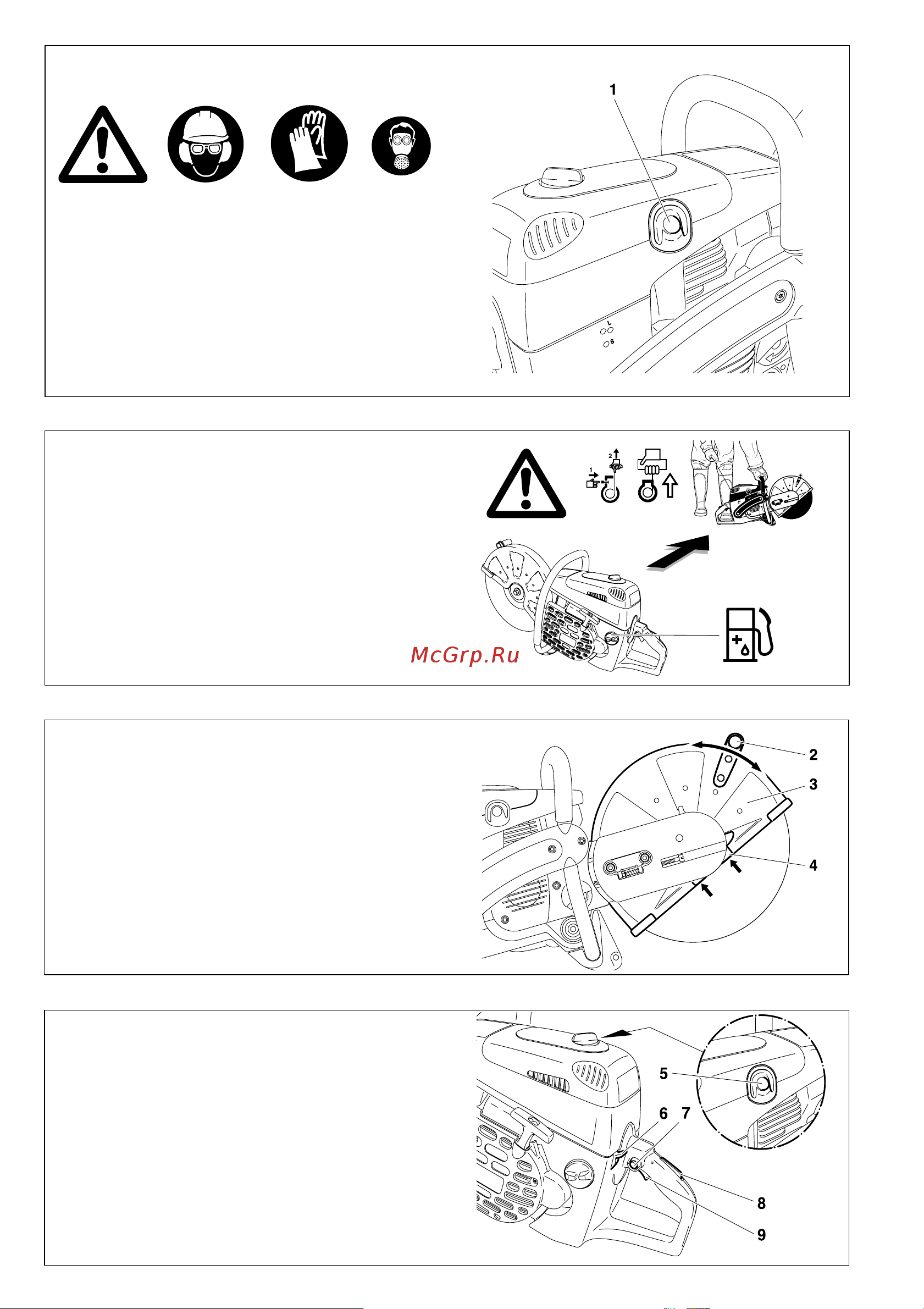 Makita DPC6431 [16/32] Внимание