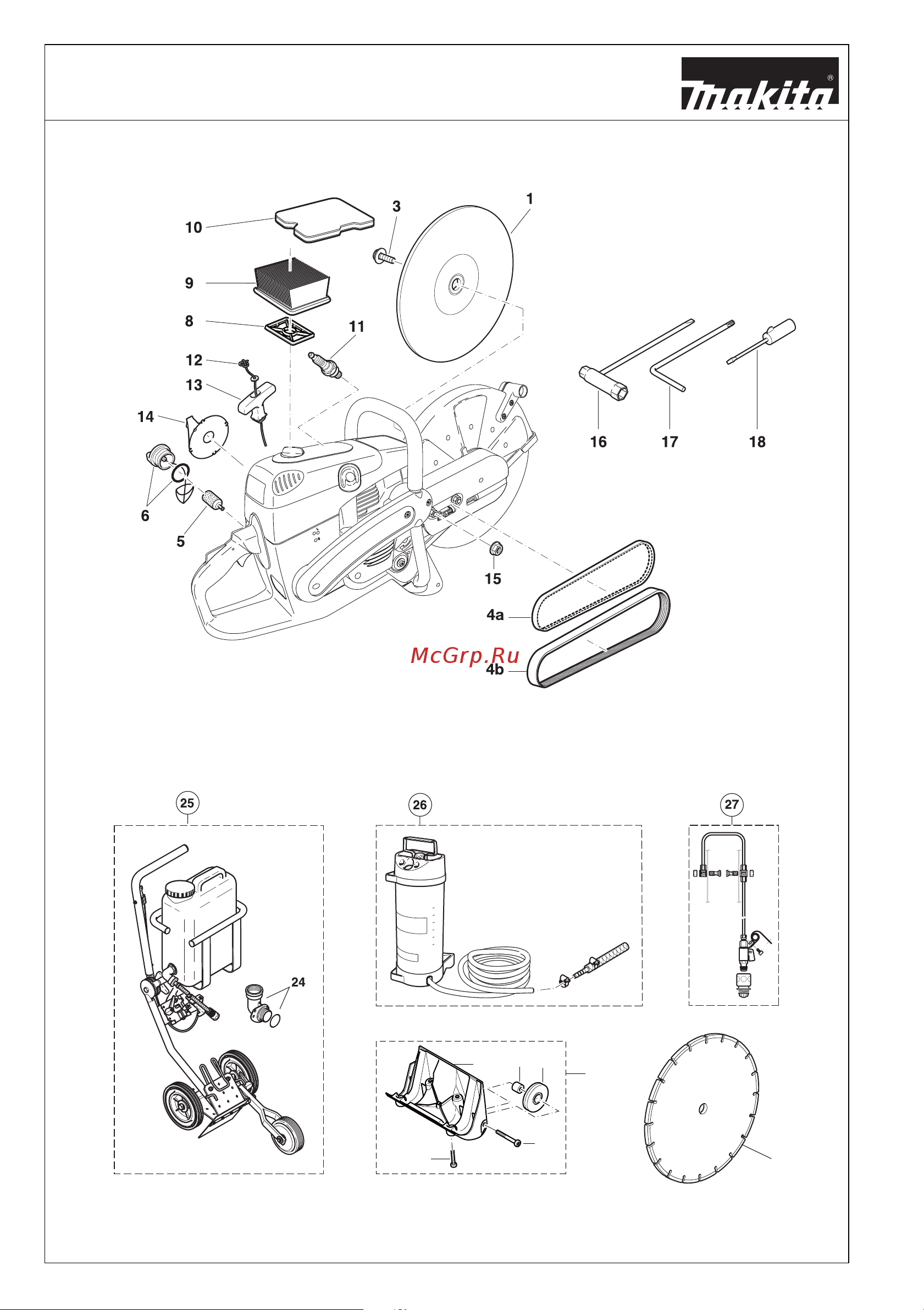 Makita DPC6431 [30/32] Dpc6430 6431 dpc7330 7331 dpc8131 8132