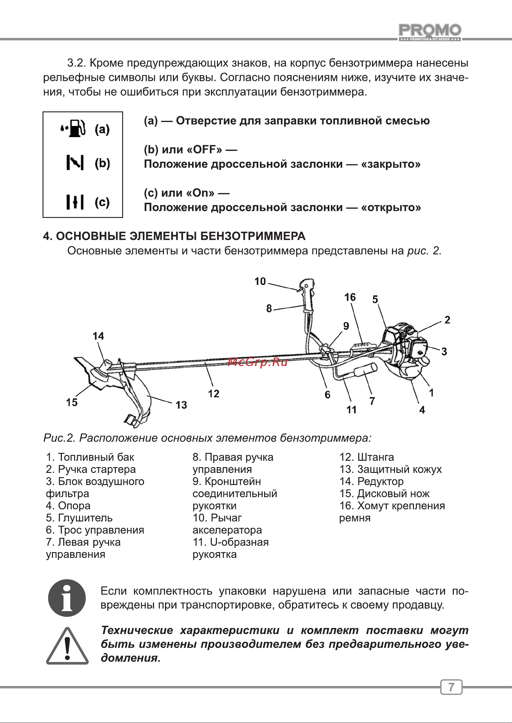 Carver PBC-33 Руководство по эксплуатации онлайн [7/24] 769400