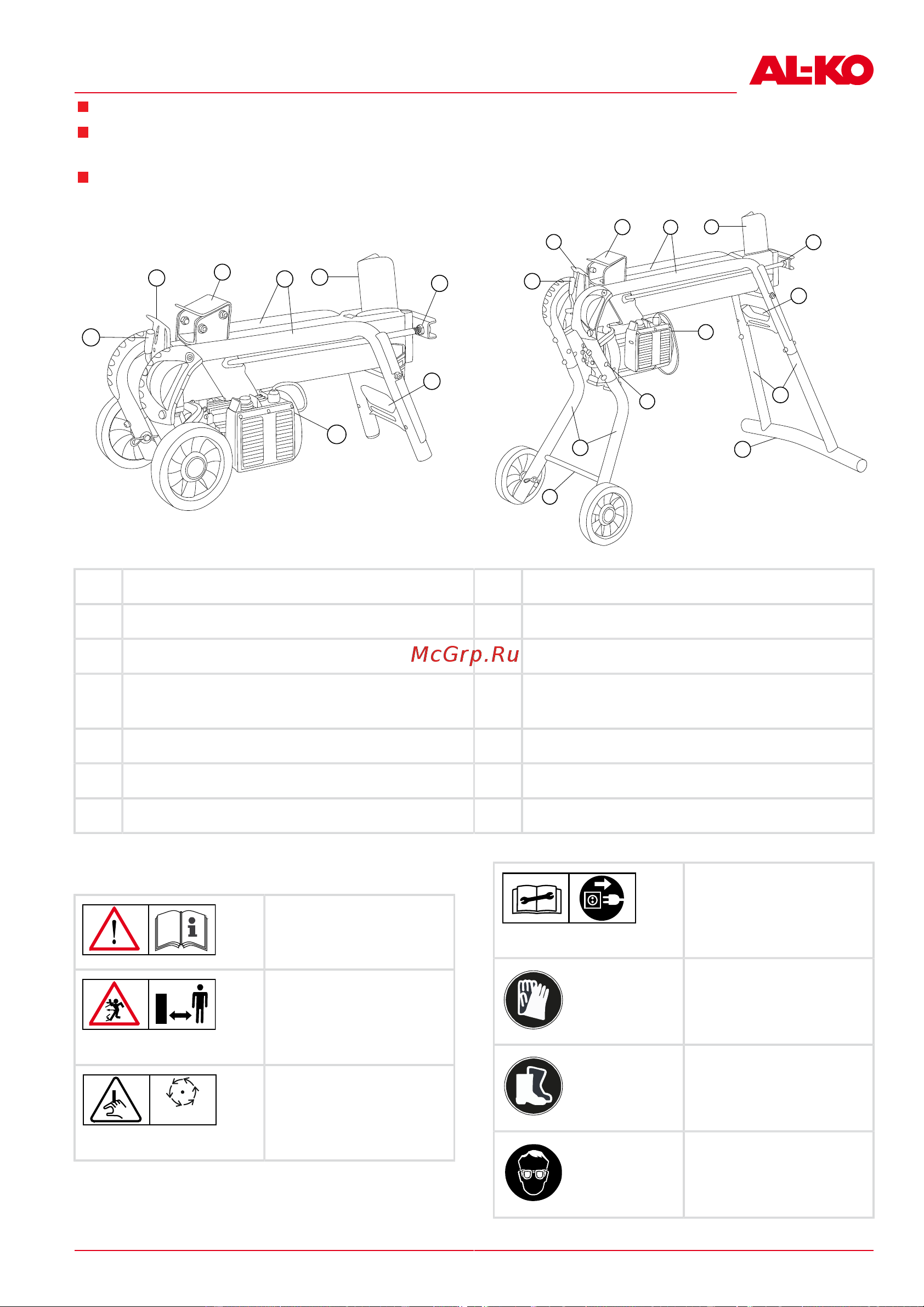 Al-Ko KHS 5204 [15/140] Product overview