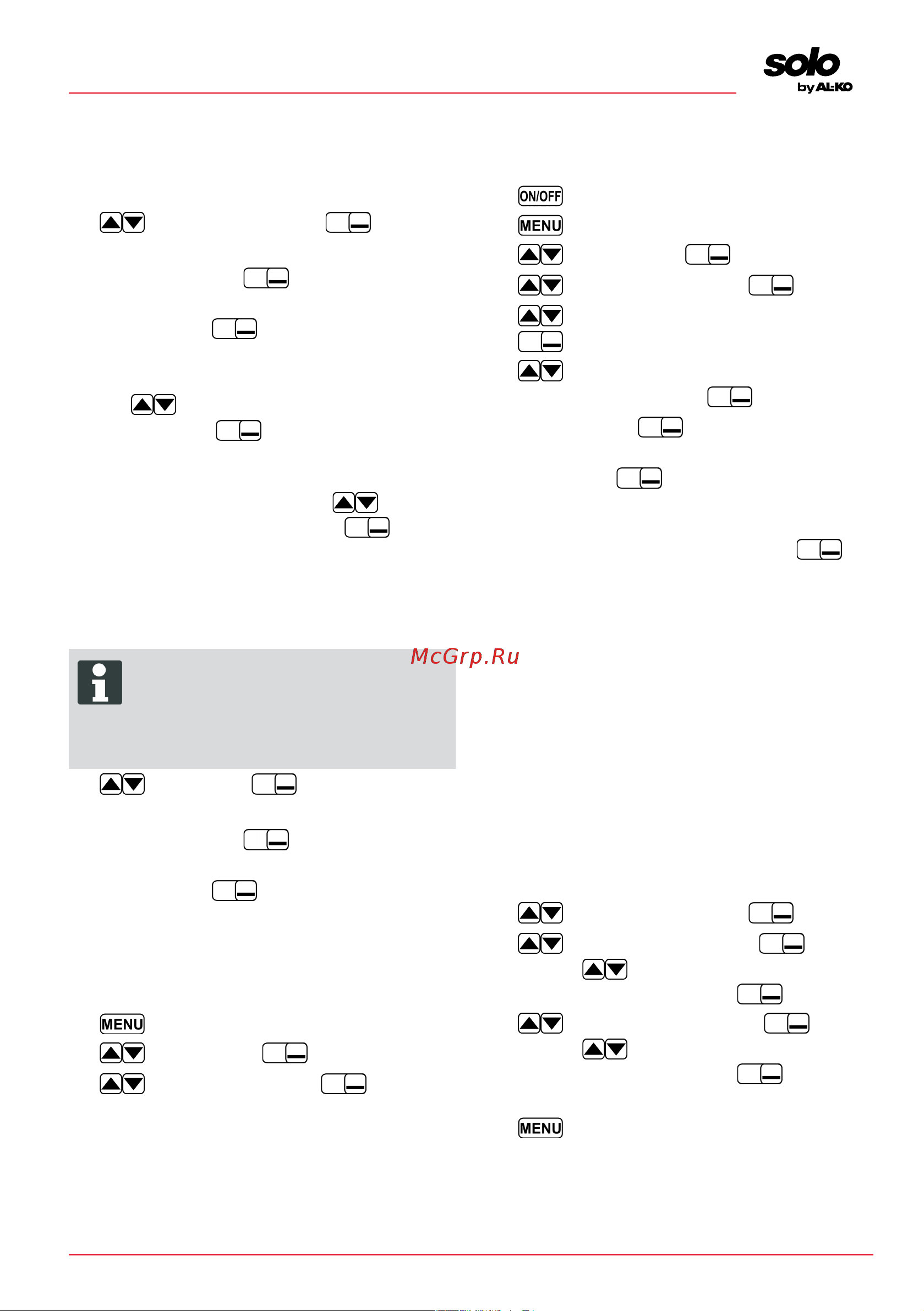 Al-Ko Robolinho 4100 [155/324] Aktivace deaktivace režimu eco