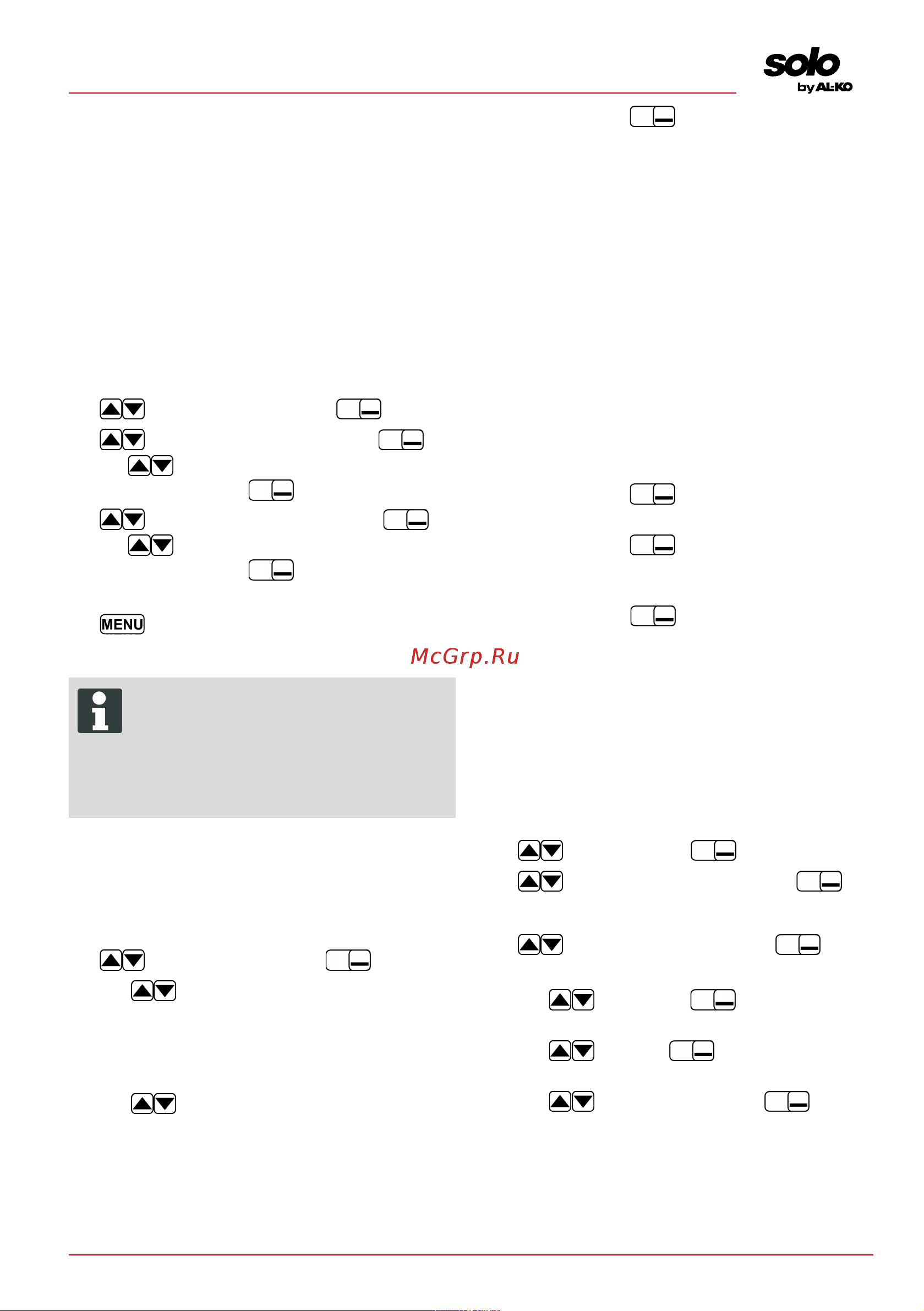 Al-Ko Robolinho 4100 [23/324] Nebenflächenmähen einstellen