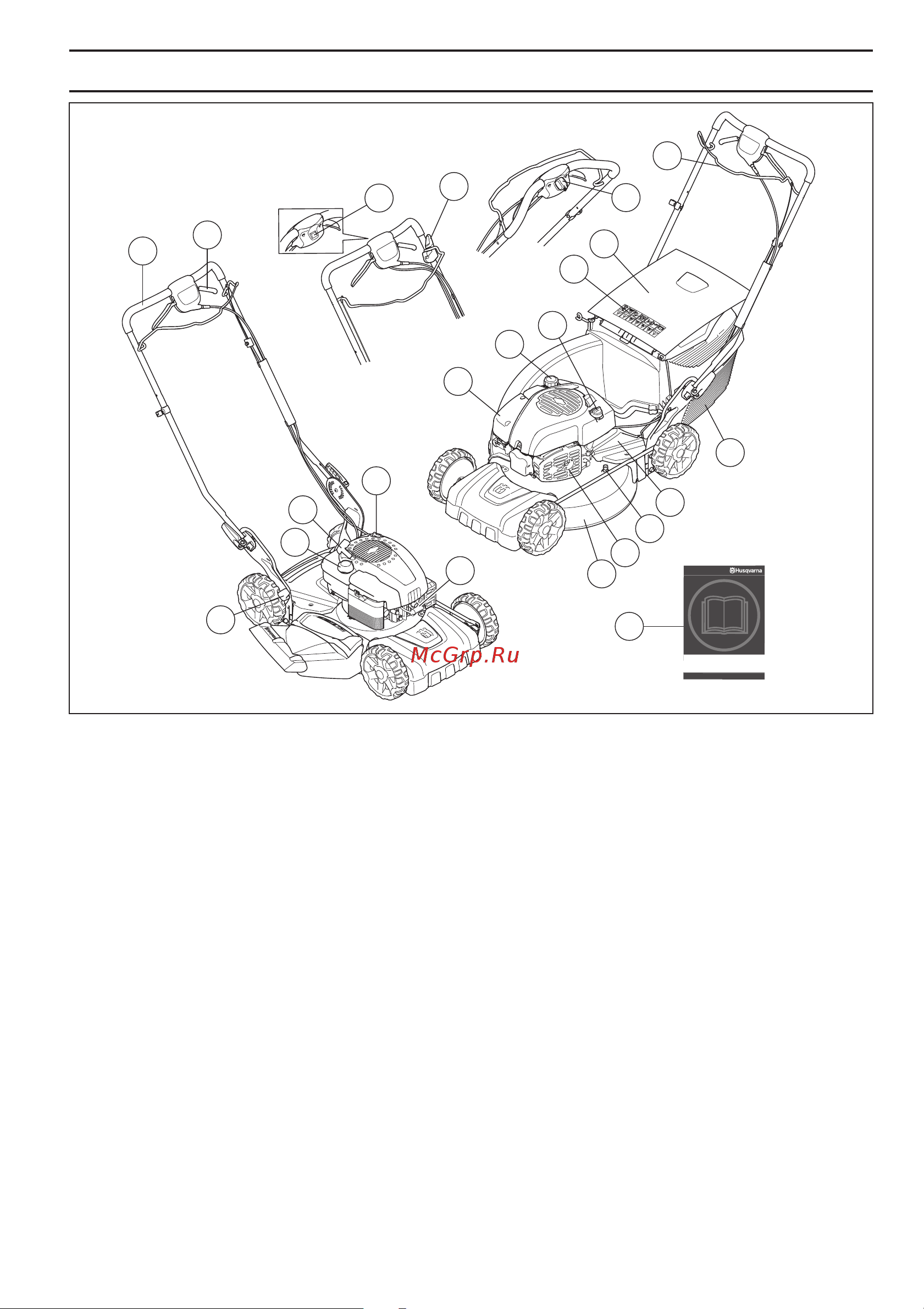 Husqvarna LC 348V Classic Руководство по эксплуатации онлайн [6/18] 769441