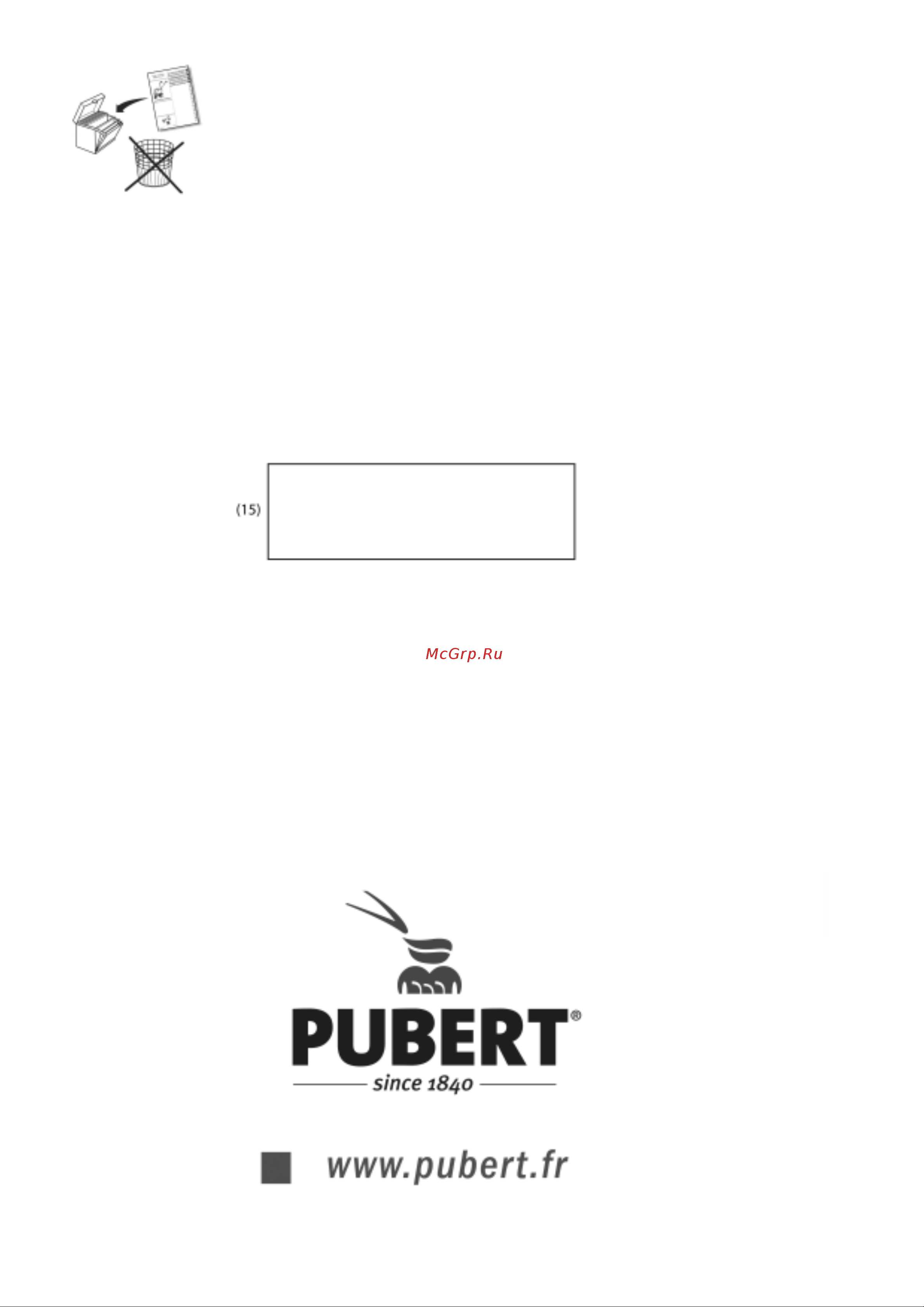 Pubert NANO K Руководство по эксплуатации онлайн [20/20] 769455