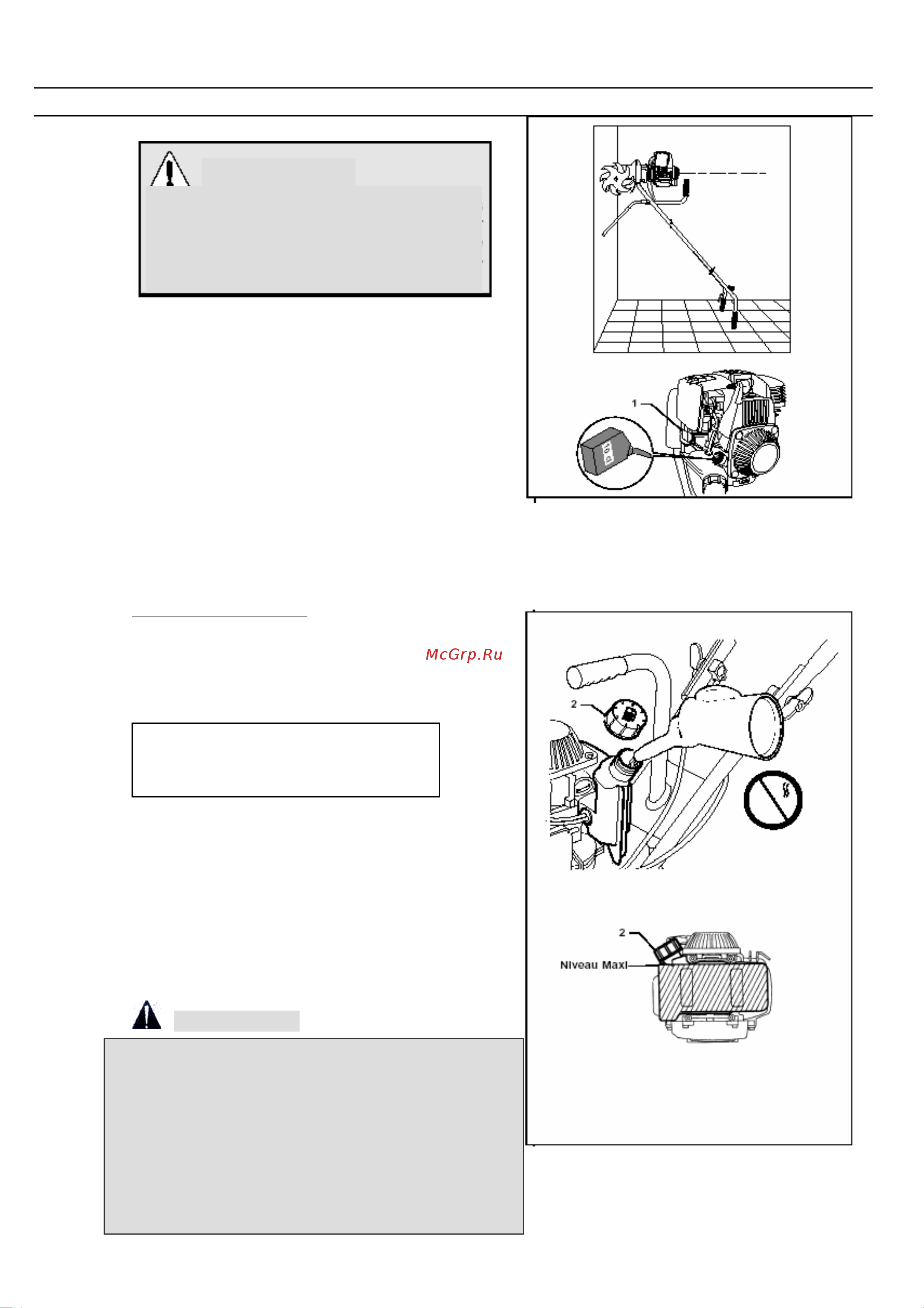 Pubert MB 31H Supertiller [7/21] Подготовка машины к работе