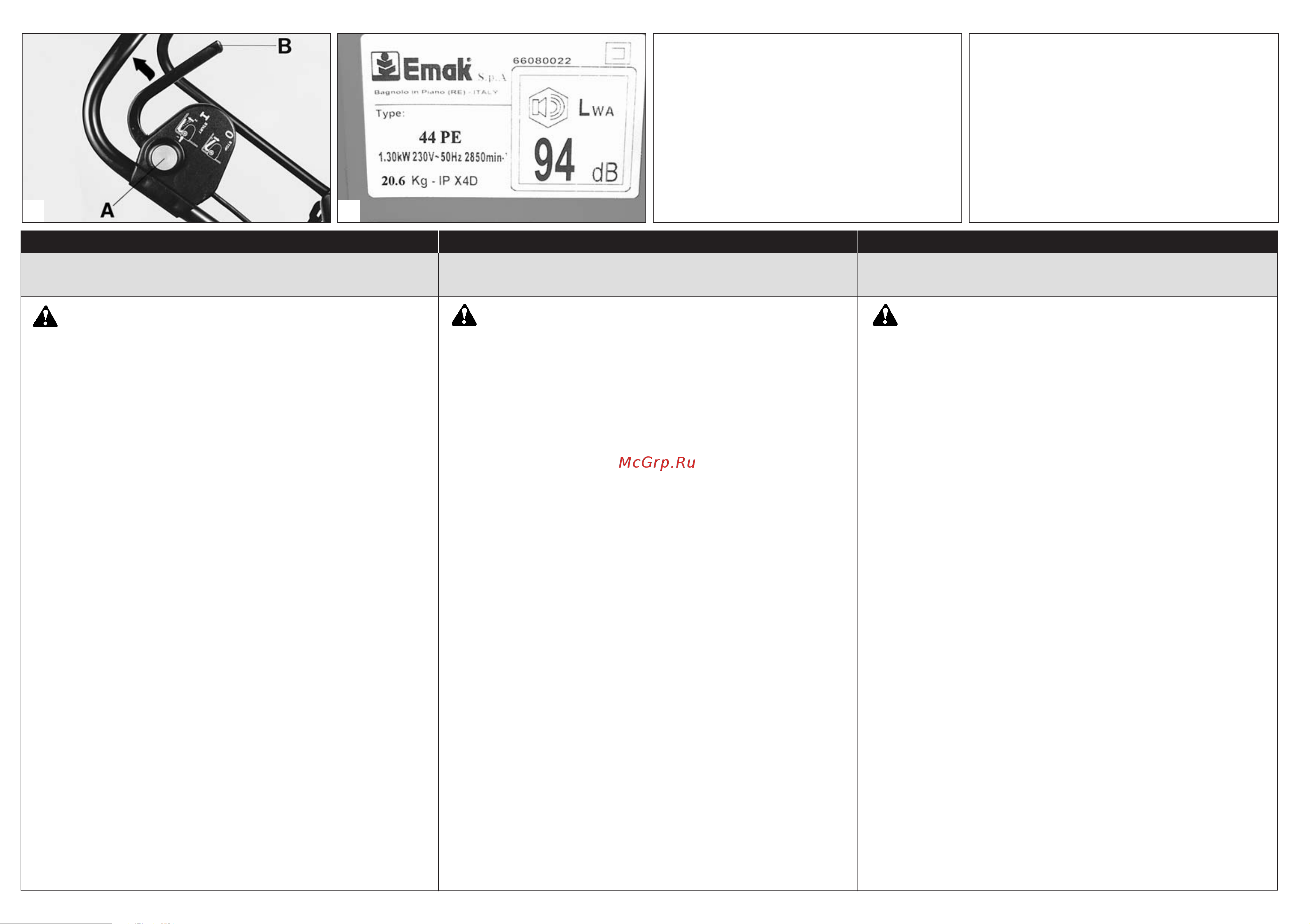 Oleo-Mac G44PE COMFORT PLUS [14/32] Arranque çaliﬁtirilmasi ekkinh h